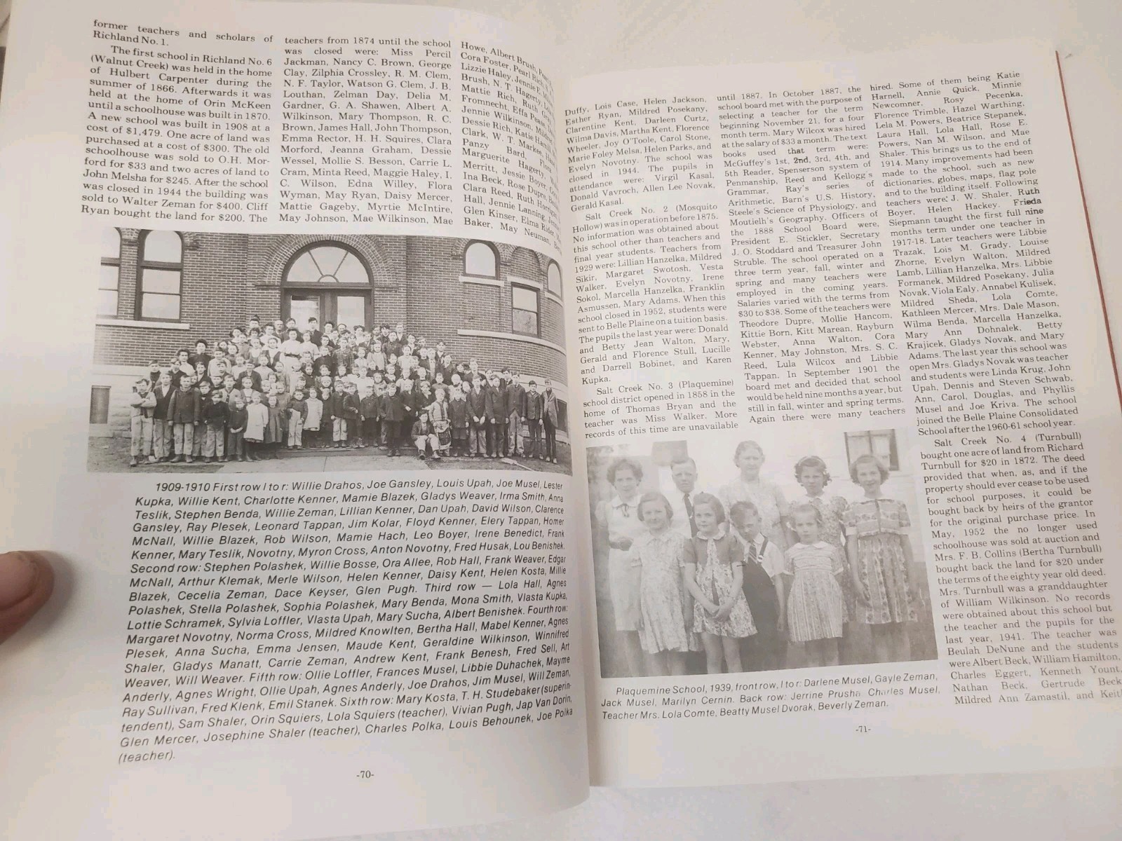 Paperback Book History Of Chelsea Iowa 1864 – 1989