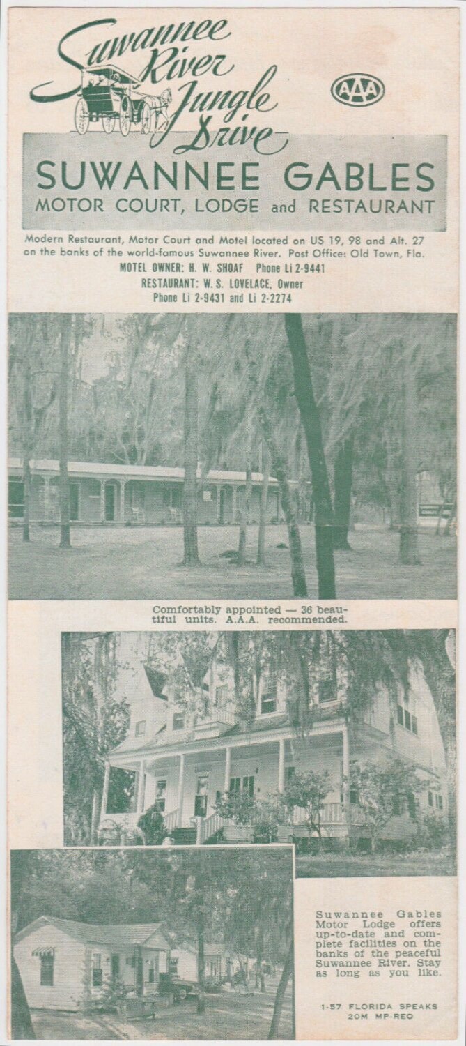 Vintage Florida Brochure & Maps Lot of 20 Seaquarium, Monkey Jungle, Suwanee
