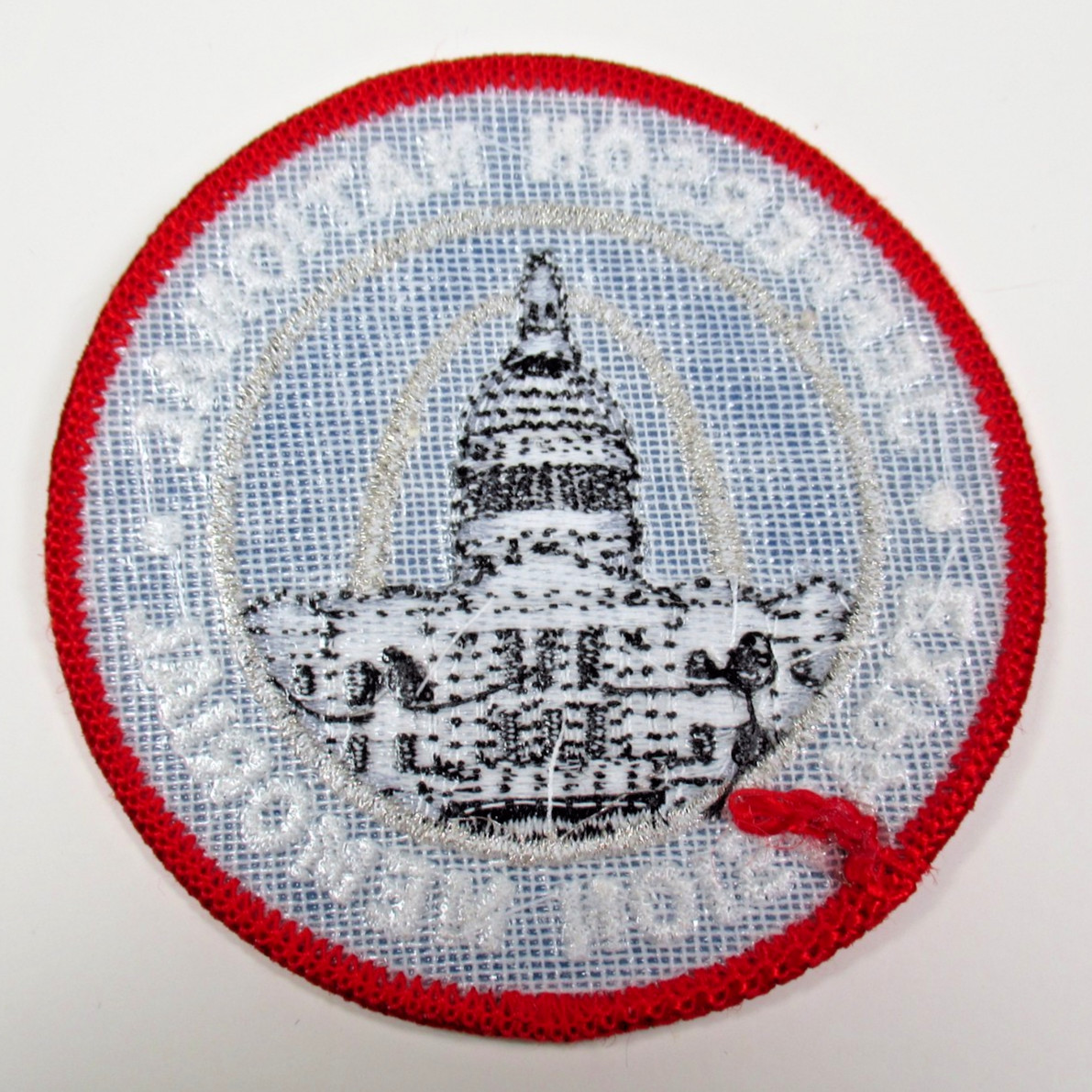 Jefferson National Expansion Memorial Patch St Louis Arch Vintage