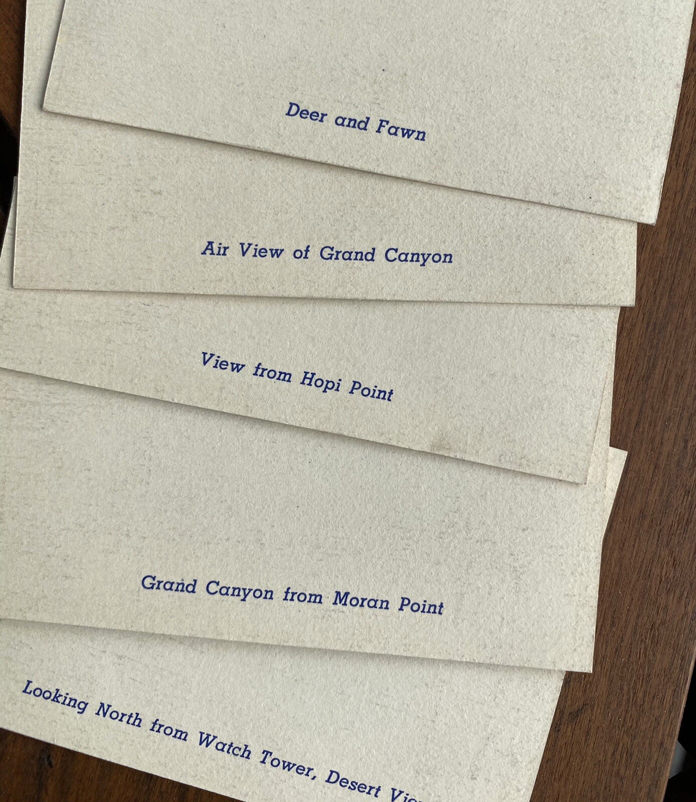 20 VTG GRAND CANYON CARDS SOUVENIR COLORED VIEWS TEXTURED LABELED POSTAGE 1.5 C