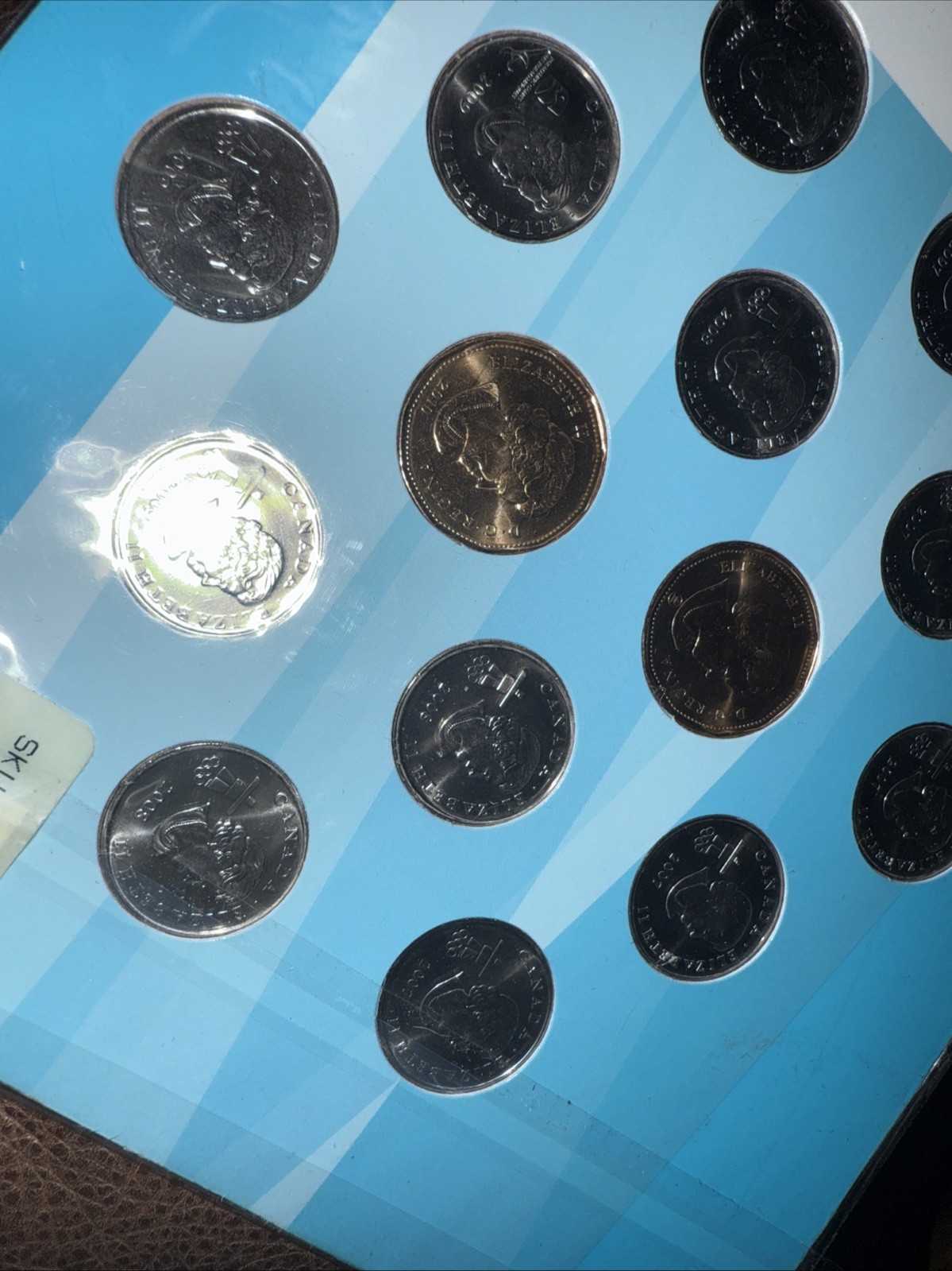 Rare Vanc Collectors 2010 Olympic Coins,14 Coins Uncirculated OrigPackaging.
