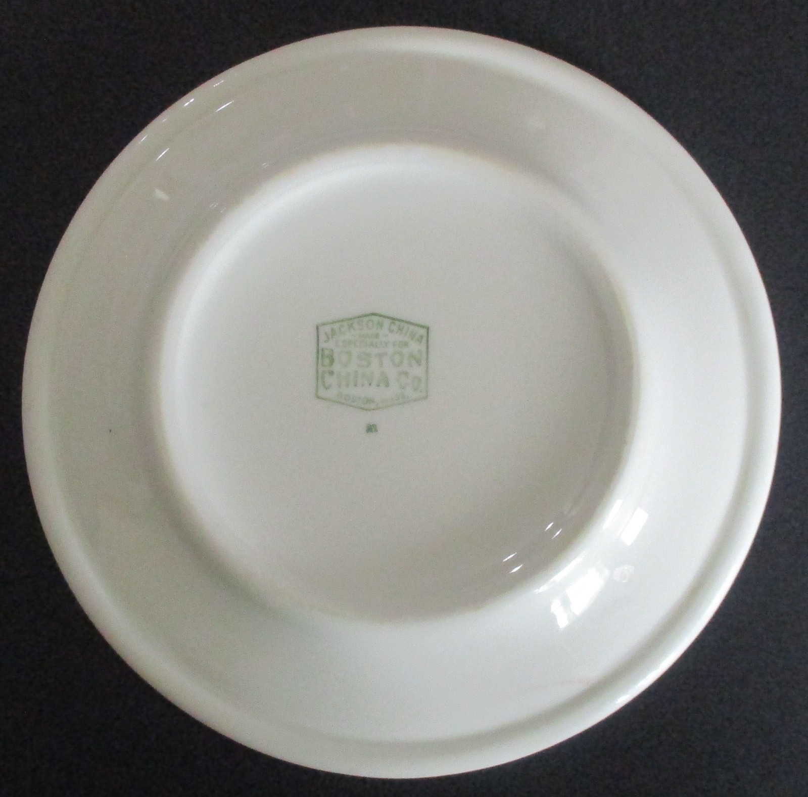 1951 Souvenir Jackson China Plate Myopia Hunt Club South Hamilton Massachusetts