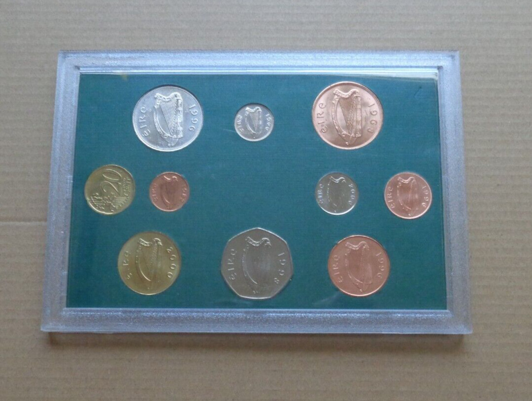 Irish uncirculated Coin set Ireland 1961-2002 (cw)