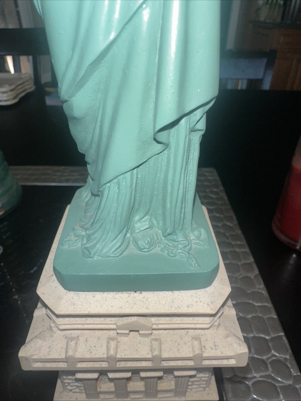 1982 SL / EIF. INC Vintage 15” Lady Statue of Liberty 1984 Wang Jida New York