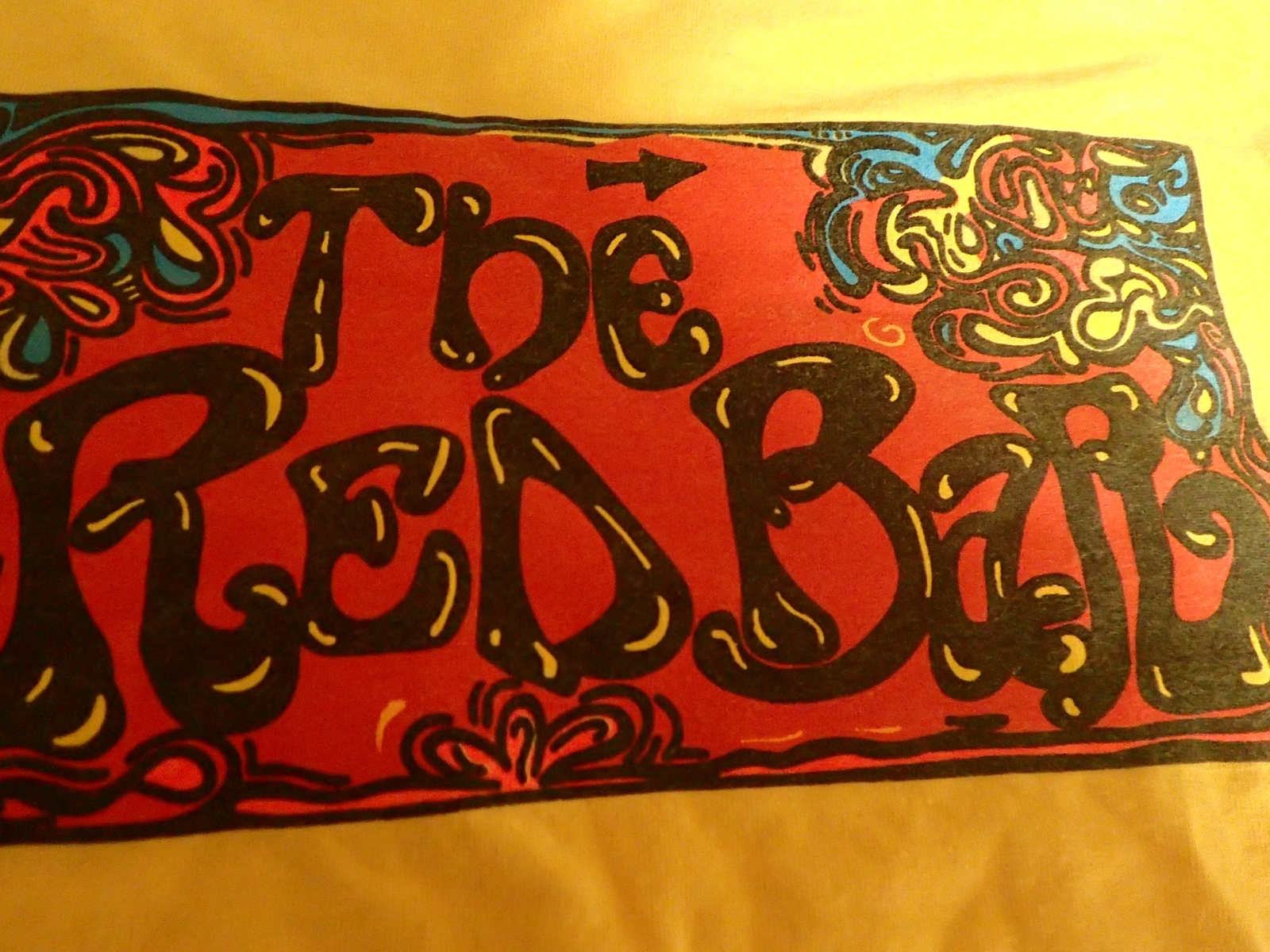 The Red Bar Yellow T-Shirt Grayton Beach Florida Attraction Picolo Restaurant