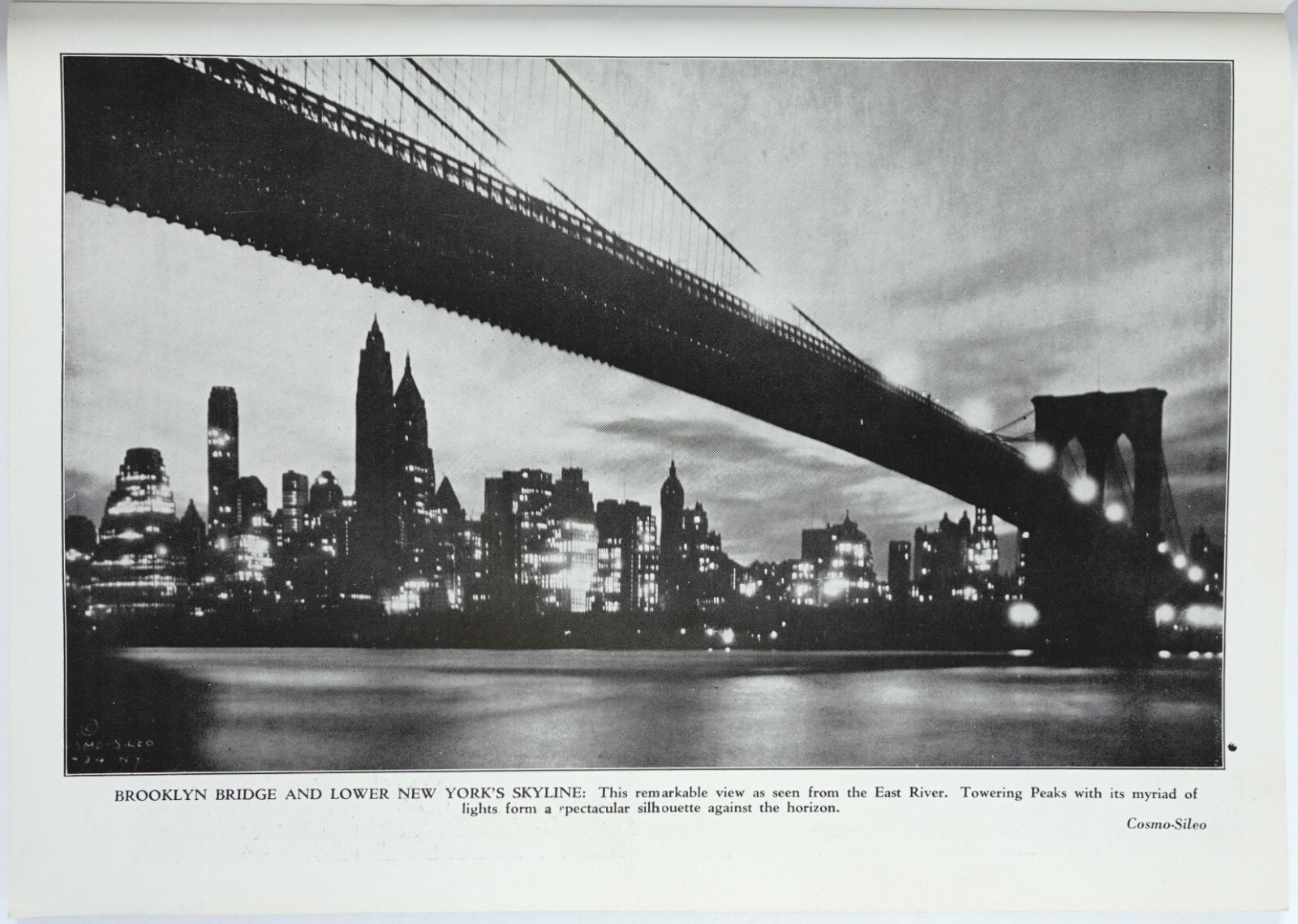 New York the Wonder City Souvenir Booklet Amazing Architecture Photos SB 1938