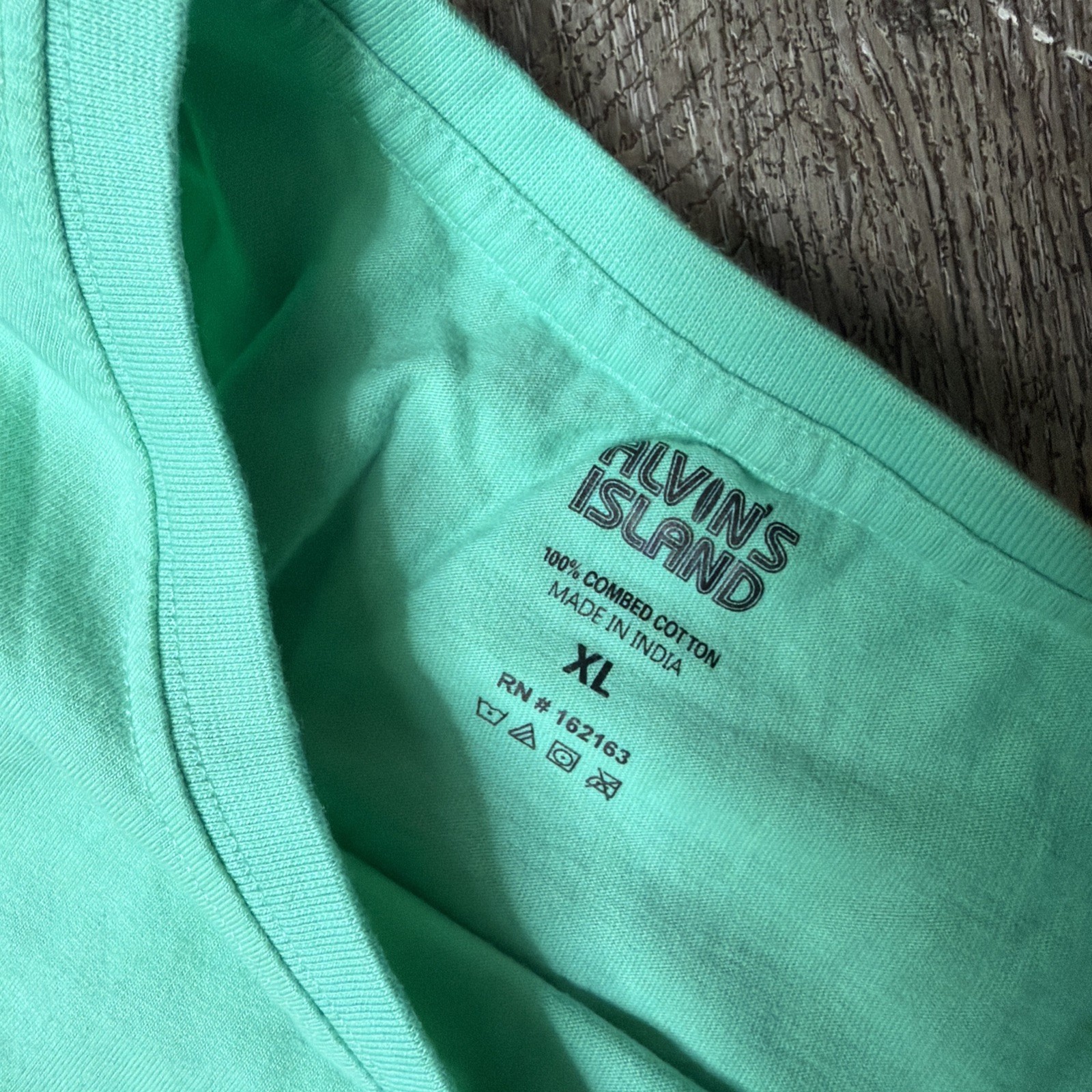 Alvin’s Island Longboat Key Florida Short Sleeve Souvenir Seafoam Green Tee XL