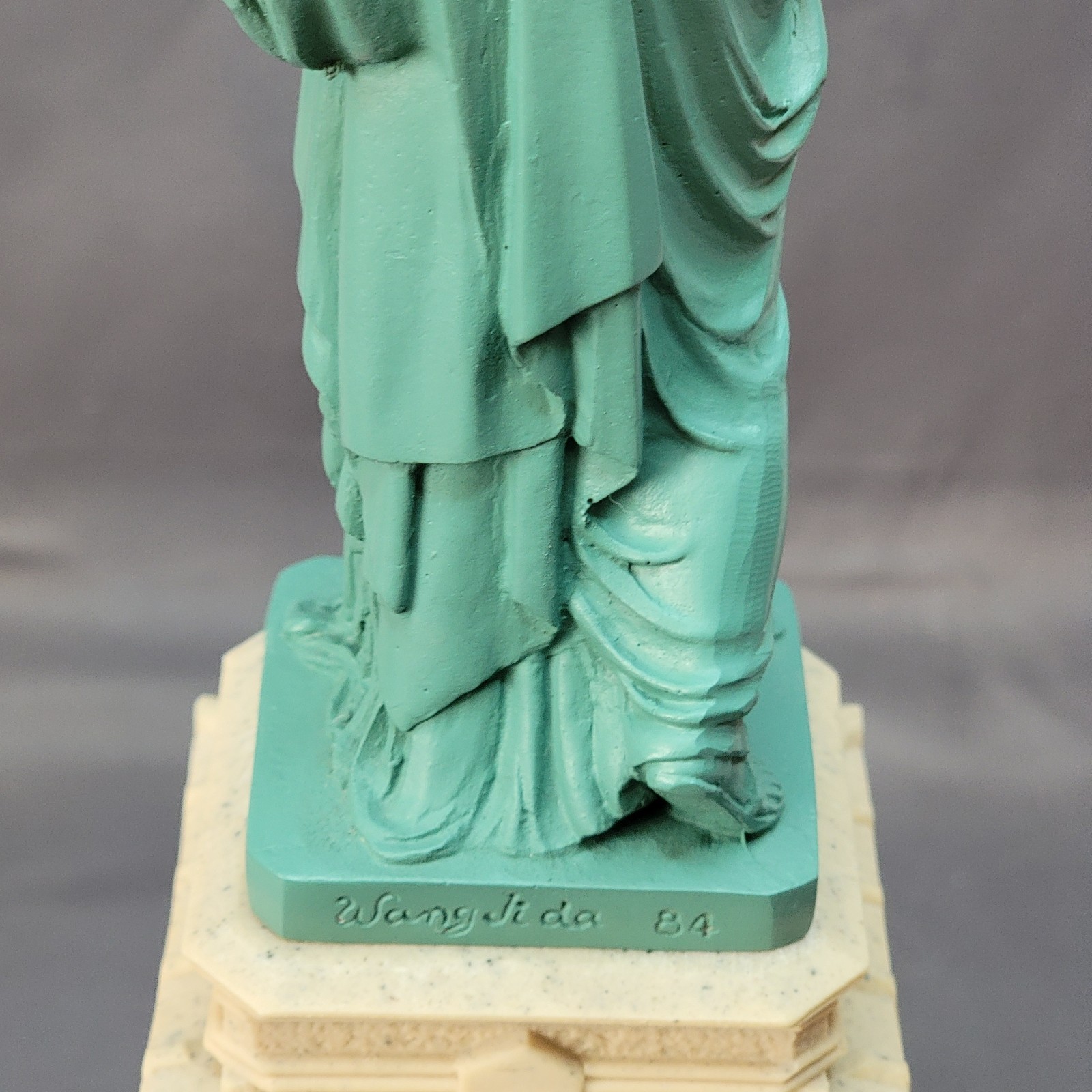 1982 SL/EIF INC Vtg 15” LADY Statue of LIBERTY 1984 Wang Jida New York