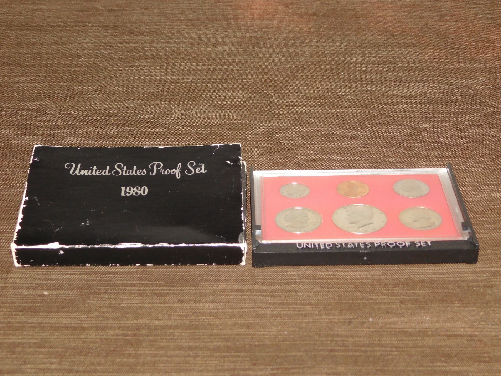 VINTAGE US MINT 1980-S UNITED STATES PROOF SET in GOVERNMENT PACKAGING