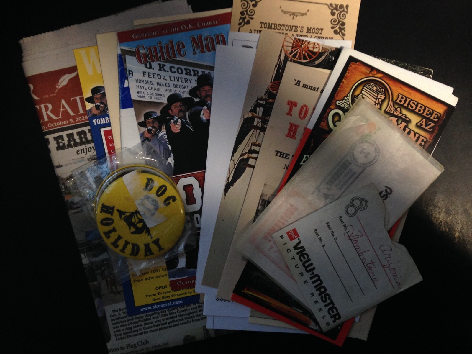 20+ Brochure and Ephemera lot, Arizona, Tombstone.