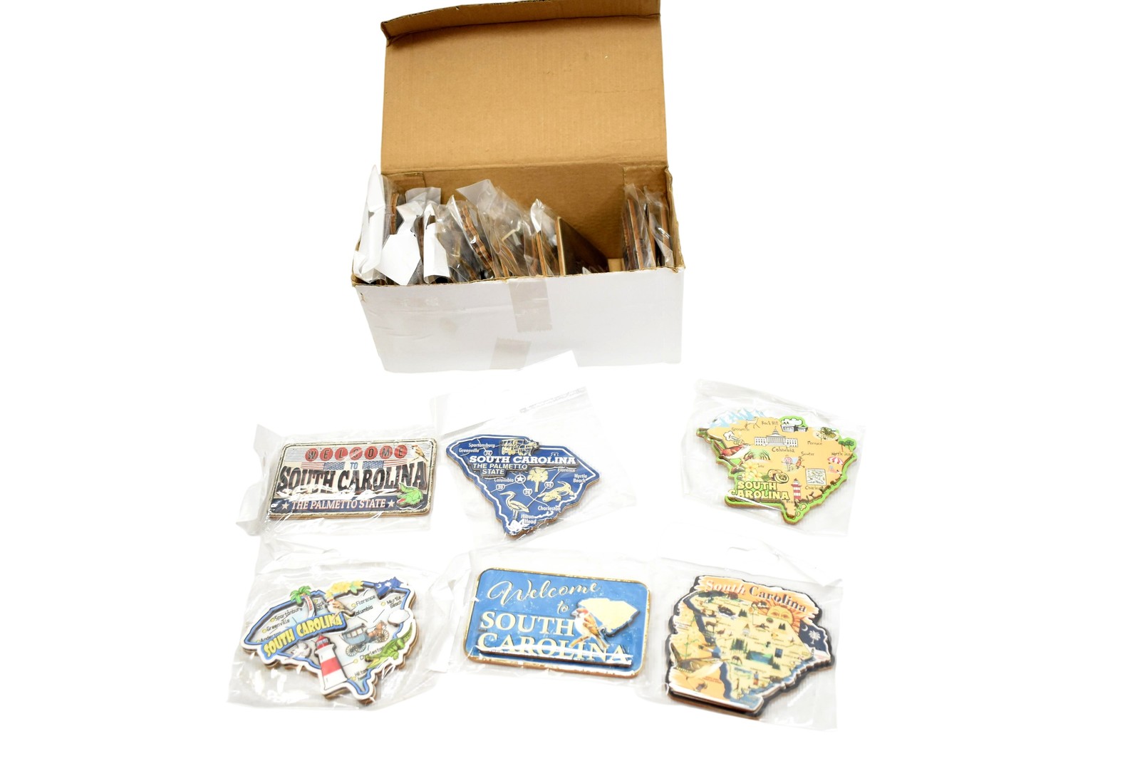 Lot 24 South Carolina State Souvenir Fridge Magnets Multicolor New Travel Gift