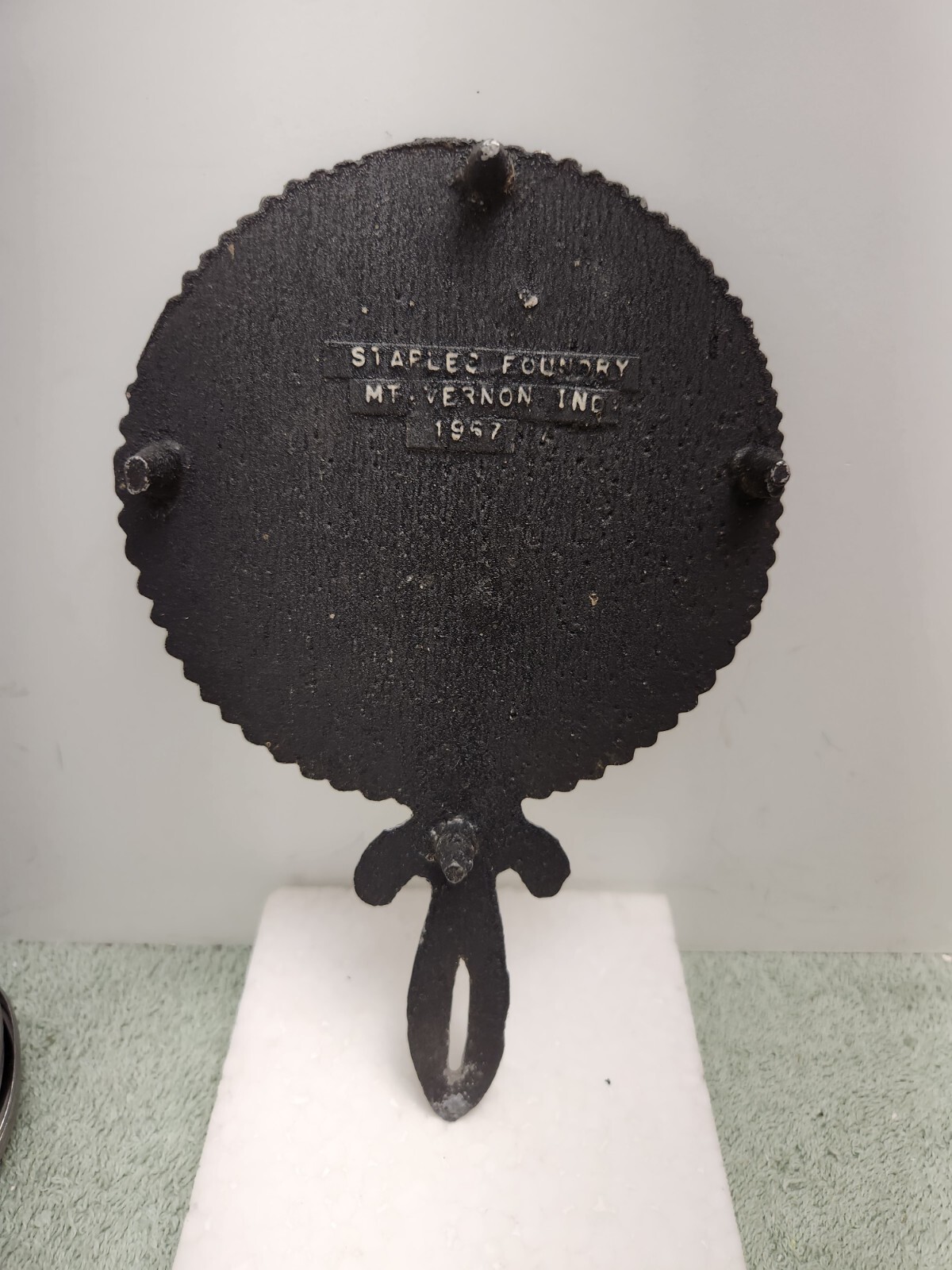 1967 Trivet Jefferson National Expansion St. Louis Missouri Staples Foundry