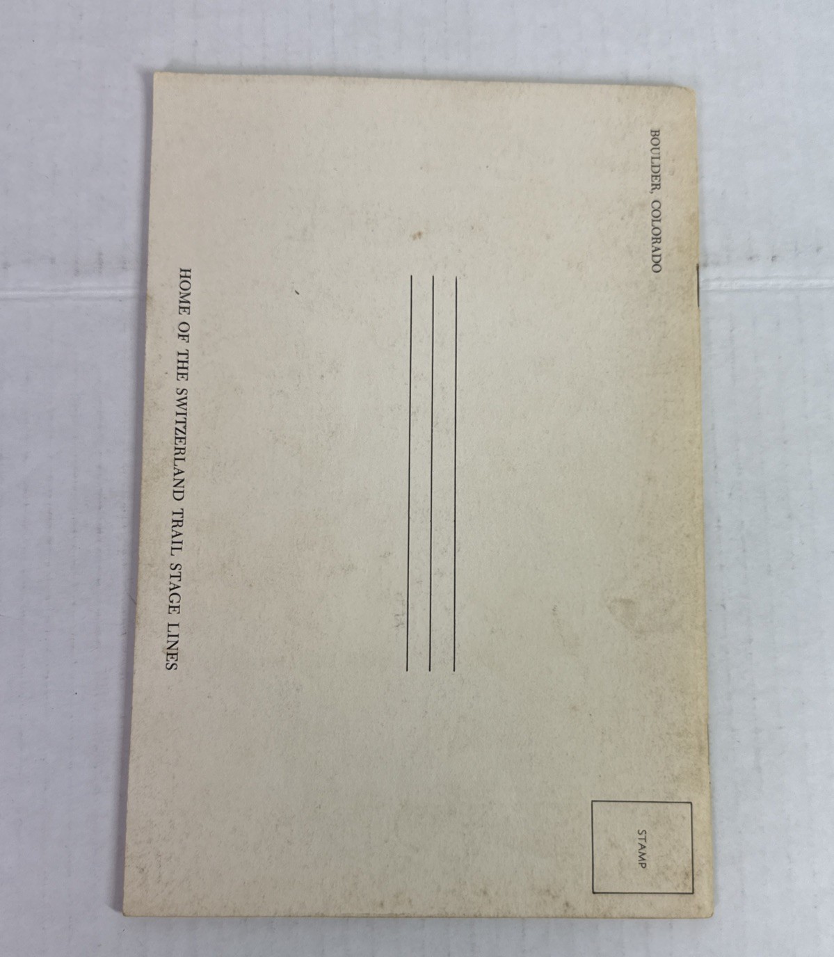 1970’s Boulder Colorado Tourist Guide Russell Ellis Jr. AMA Motel Association