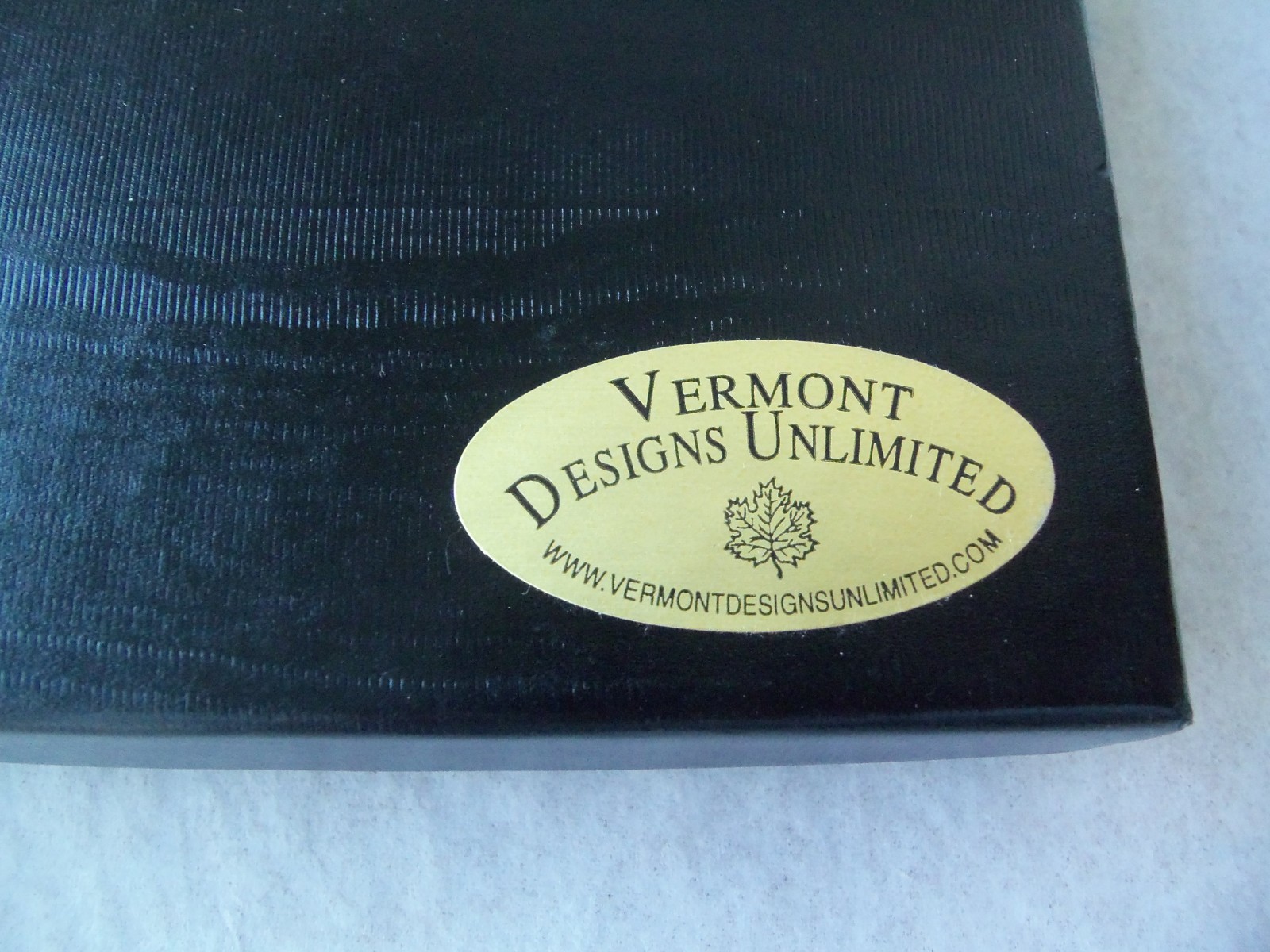 Vermont Souvenir Christmas Ornament! BEAR! 24K GOLD PLATED!