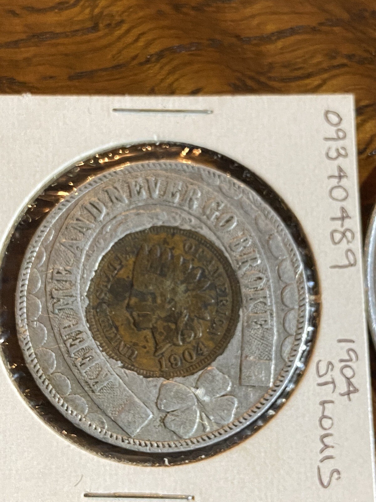 Collectible, 4 Good Luck Penny Charms. 3 Lincoln Pennies +1 Indian Head