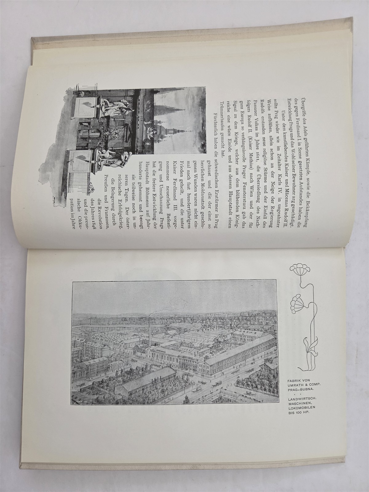 1900s antique HOTEL DE SAXE prag prague luxury hotel SOUVENIR BOOK business ads