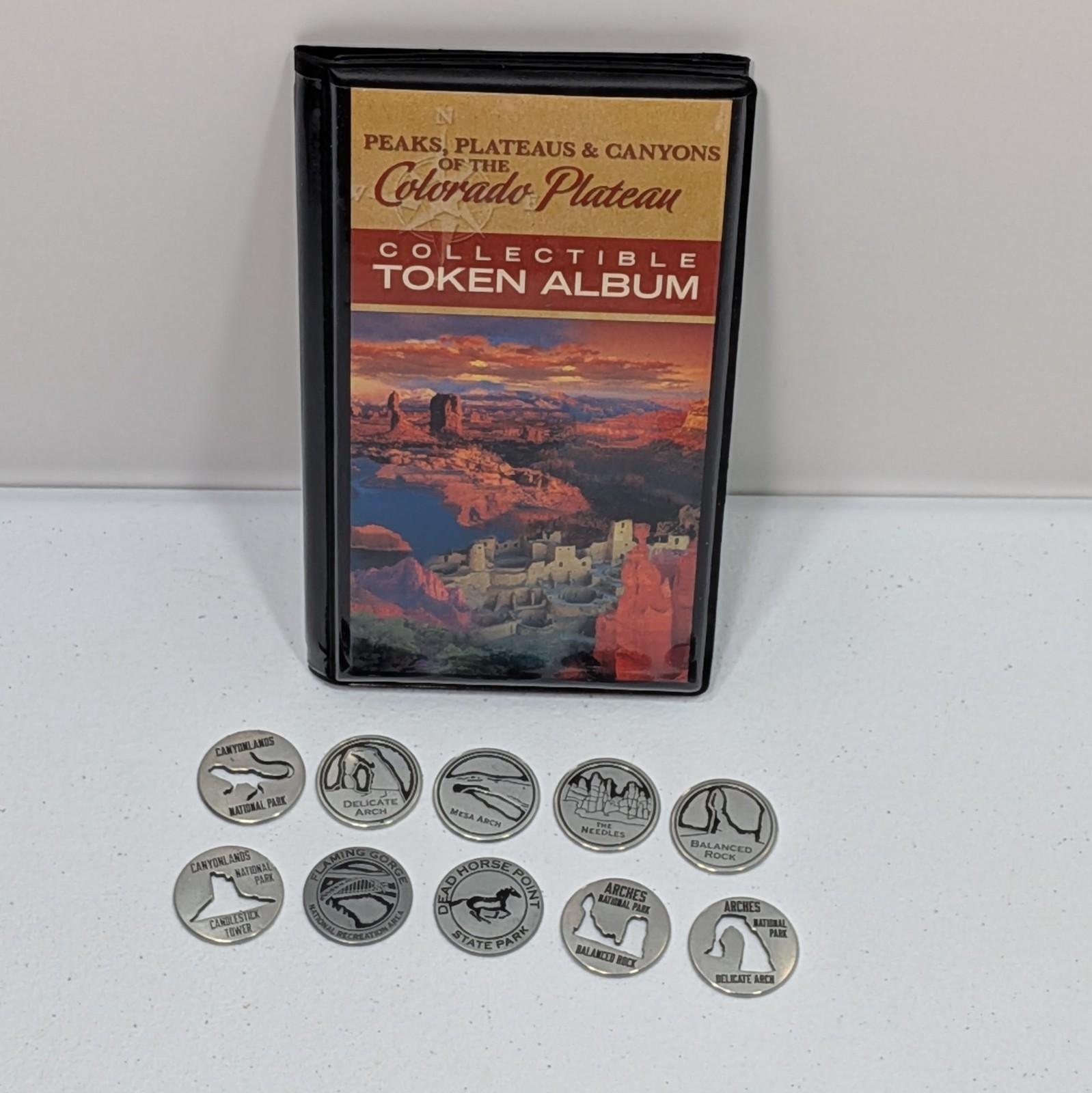 America’s National Parks Collectible Token Album Souvenir Lot 10 Tokens US
