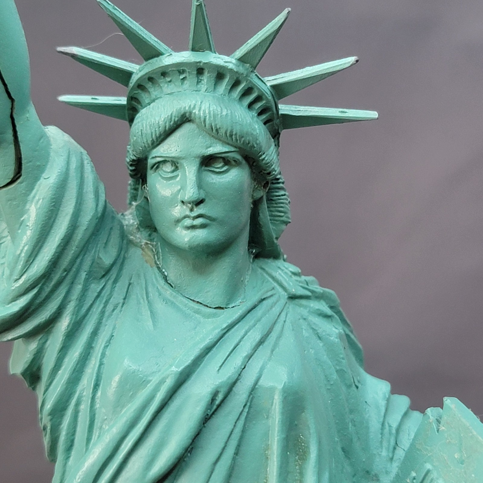 1982 SL/EIF INC Vtg 15” LADY Statue of LIBERTY 1984 Wang Jida New York