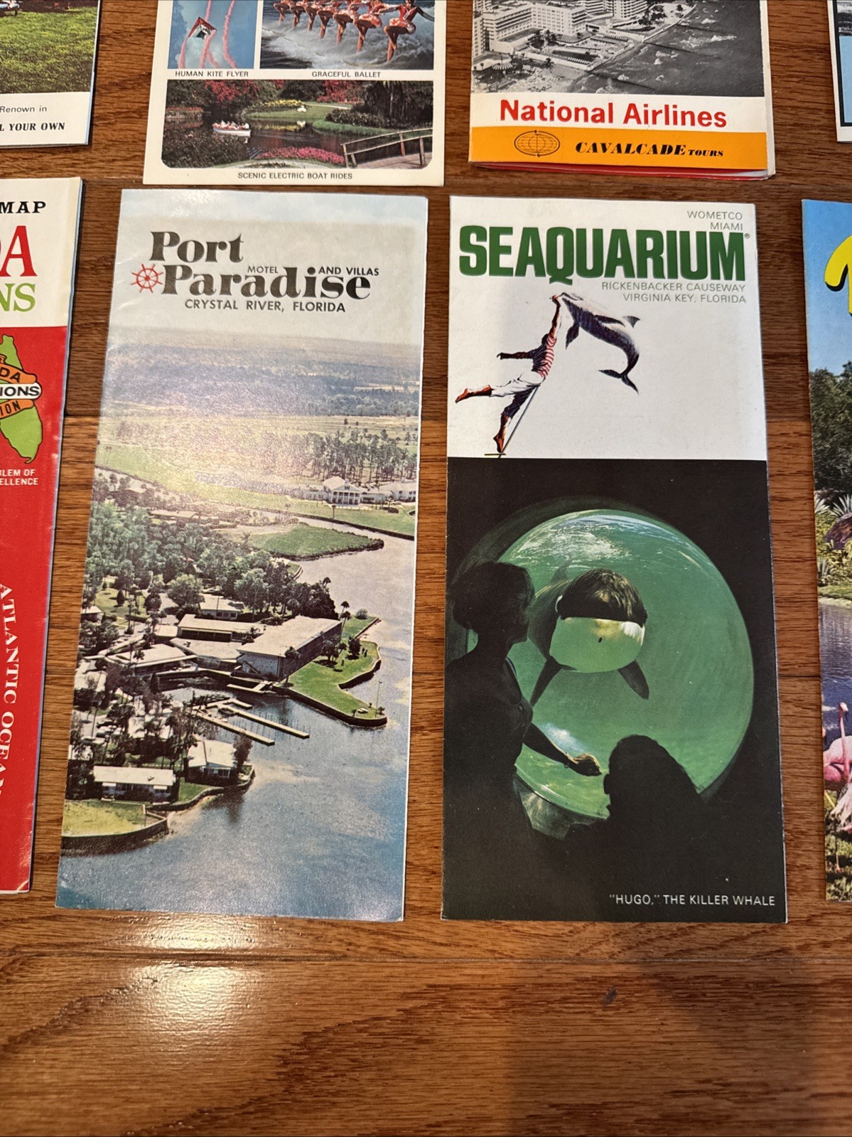 Vintage 1960s – 1970s Florida Brochures – Miami, Key Biscayne, Daytona, Etc – 18