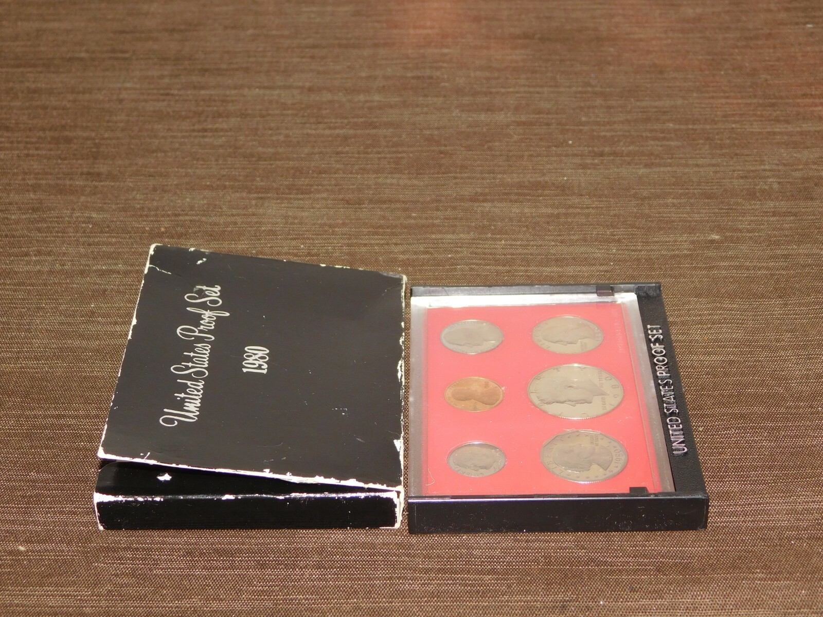 VINTAGE US MINT 1980-S UNITED STATES PROOF SET in GOVERNMENT PACKAGING