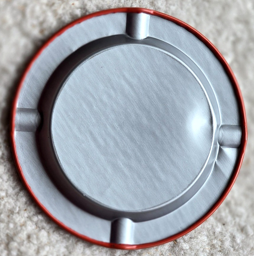 Montrose Iowa Watermelon Festival Metal Ashtray Souvenir