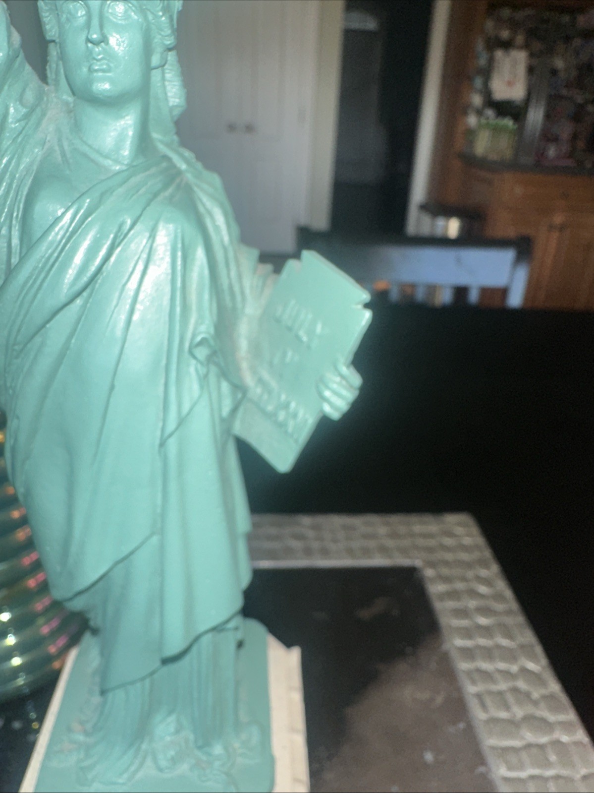 1982 SL / EIF. INC Vintage 15” Lady Statue of Liberty 1984 Wang Jida New York