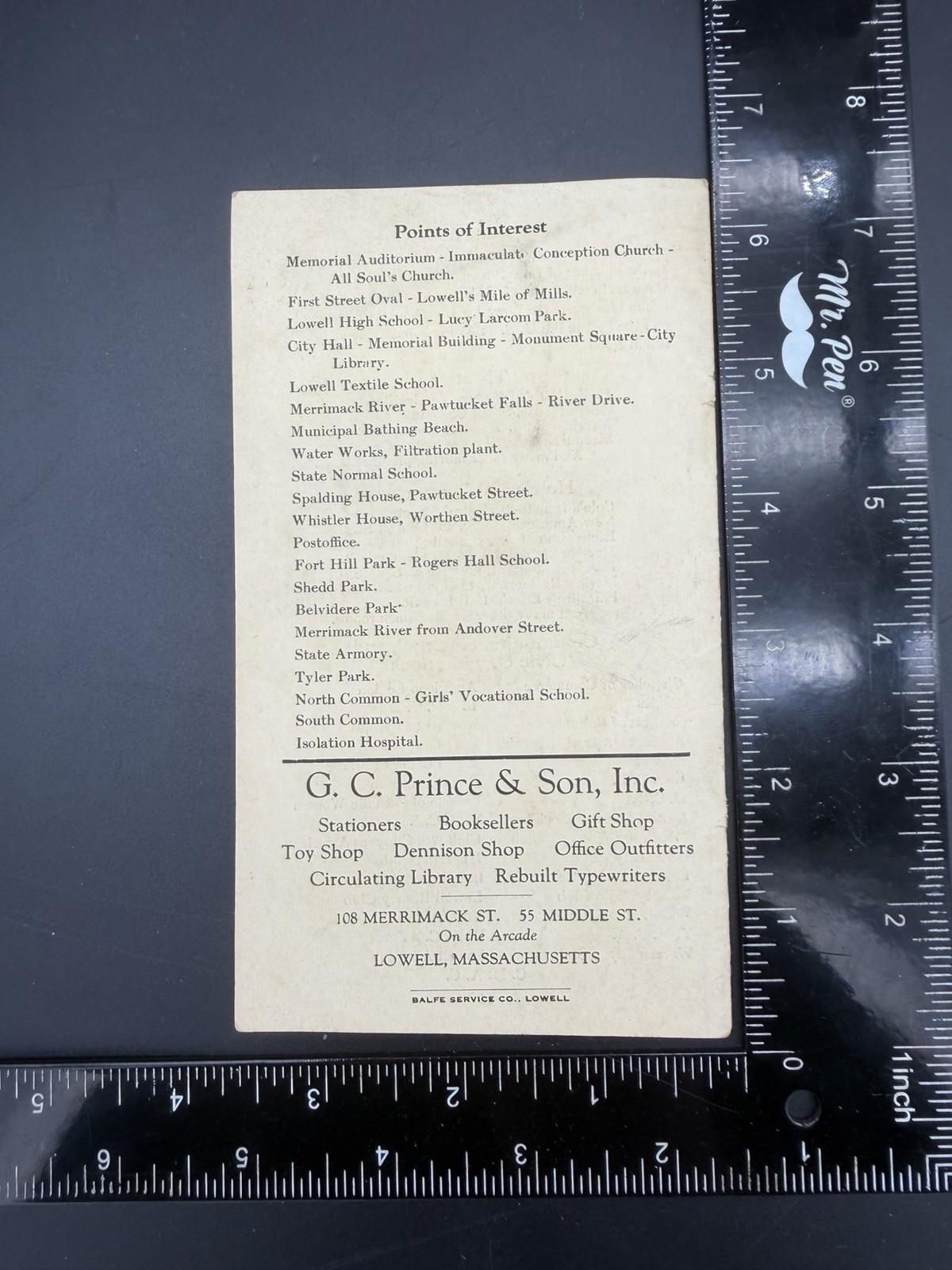 1922 Vintage Lowell Massachusetts Promotional Booklet The Workshop of the World