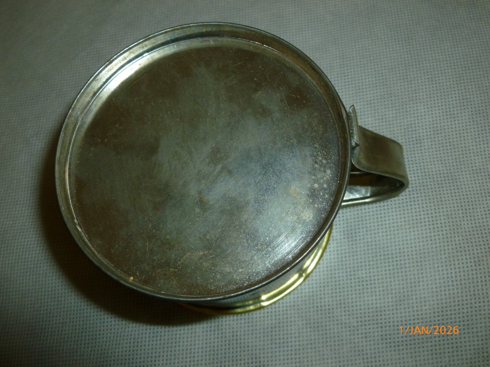 Unbranded Souvenir Tin Cup Pikes Peak Colorado Litho Vintage Multicolor OS