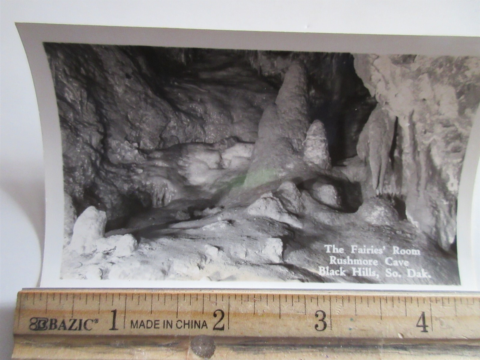 vintage Rushmore Cave 9 photos in envelope Canedy’s Camera Shop South Dakota