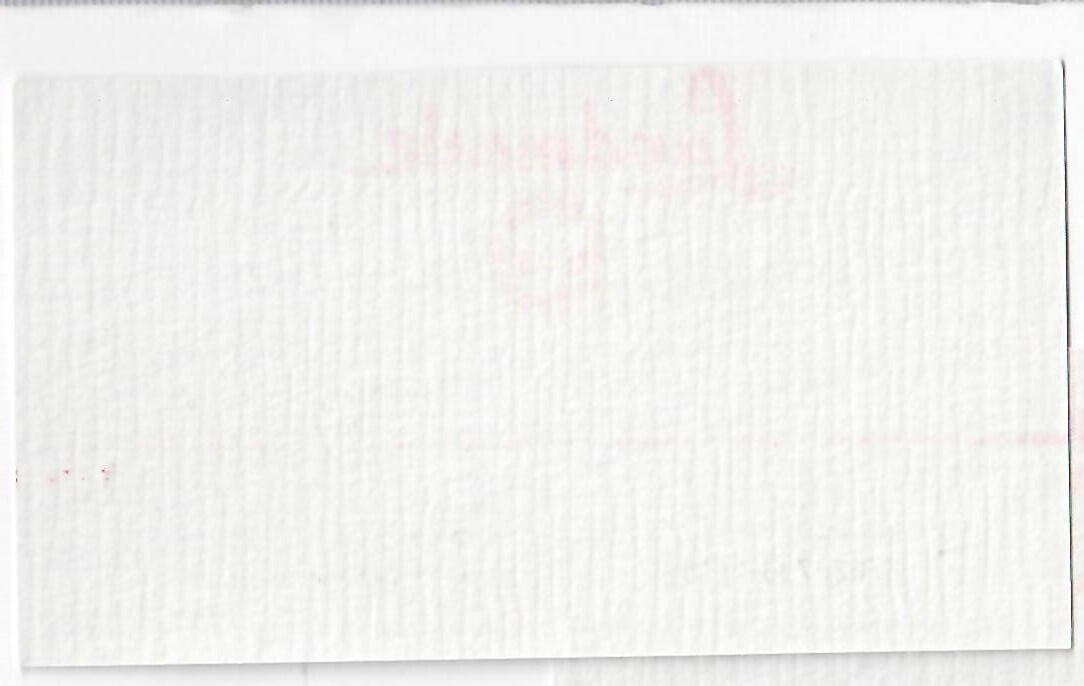Original Landmark Hotel Casino Las Vegas Business Card New Old Stock NOS Nevada