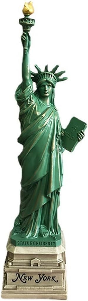 15″ Statue of Liberty Replica – Large New York City Model Green Resin NYC Statue