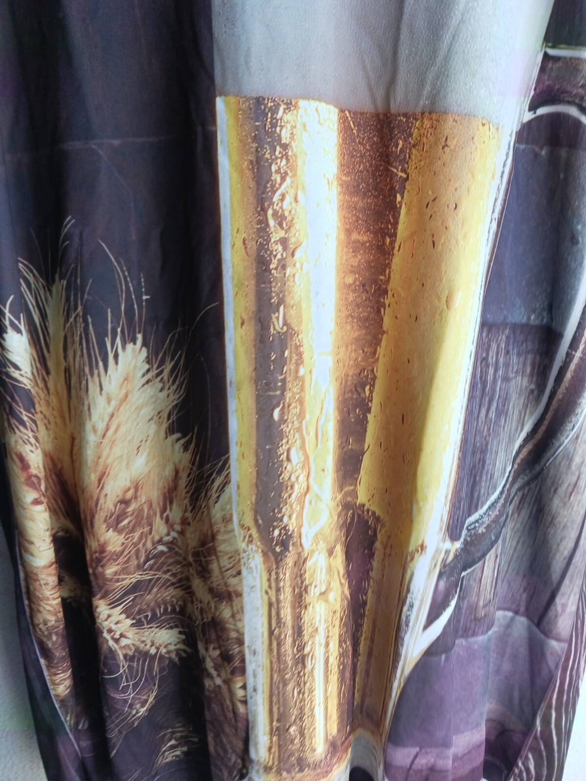 Large T-Shirt.GET A LIVE. Beer-Bier Glasses. Front and Back Print, Polyester