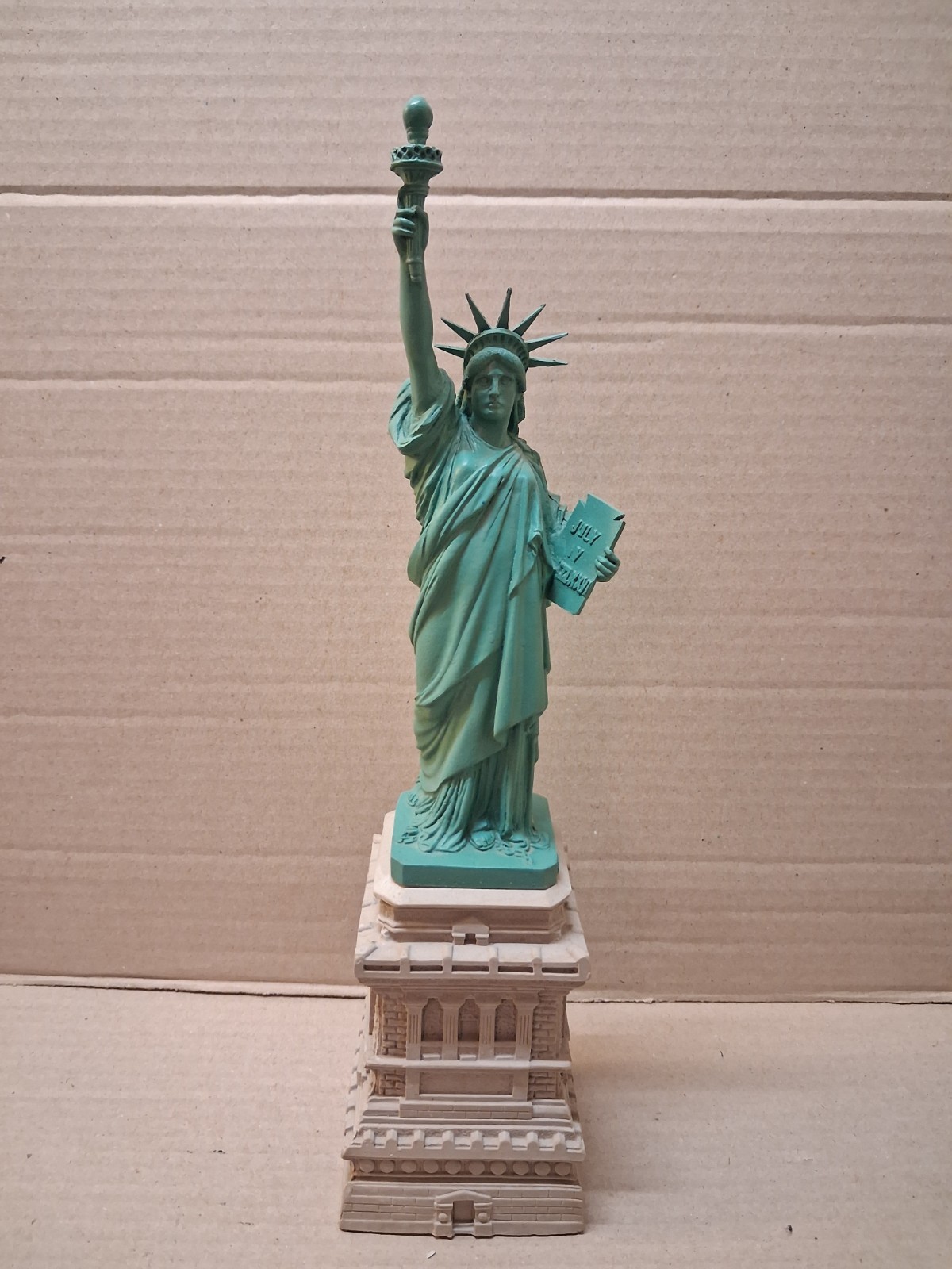 1982 SL / EIF. INC Vintage 15” Lady Statue of Liberty 1984 Wang Jida New York