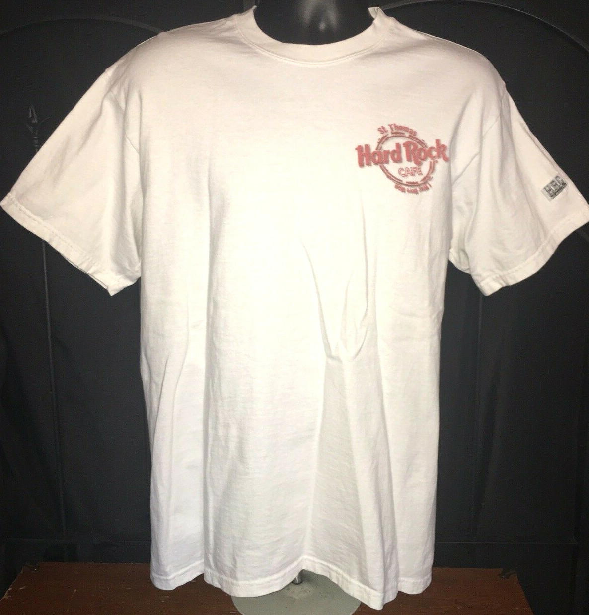Vtg HARD ROCK CAFE ST THOMAS T SHIRT Rare Heavy Tee Virgin Islands Caribbean