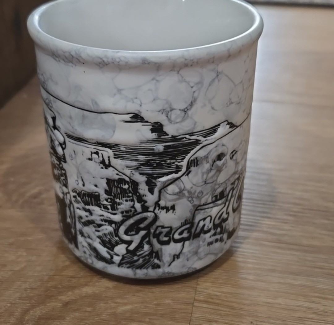 Vintage Arizona Grand Canyon Marble Mug