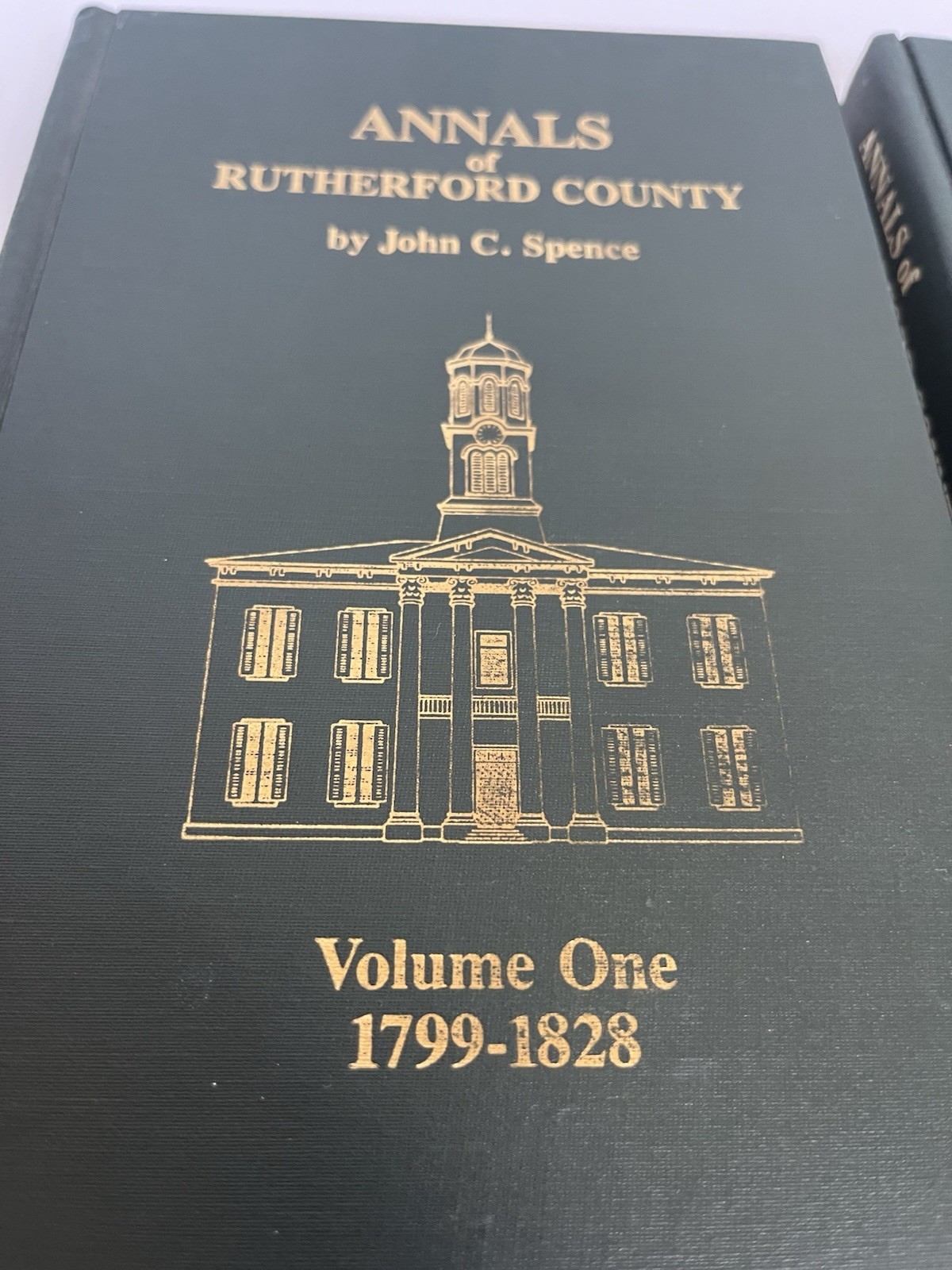 Annals of Rutherford County Tennessee VOL 1 & 2 John C. Spence 1799 – 1870