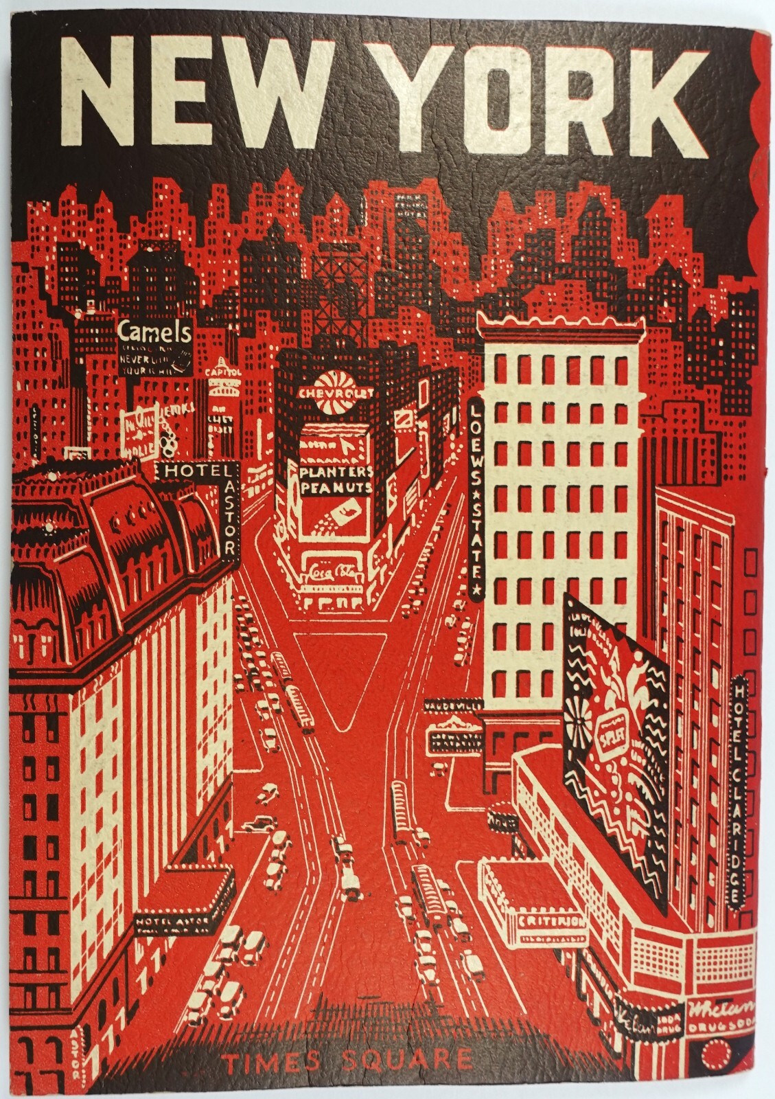 New York the Wonder City Souvenir Booklet Amazing Architecture Photos SB 1938