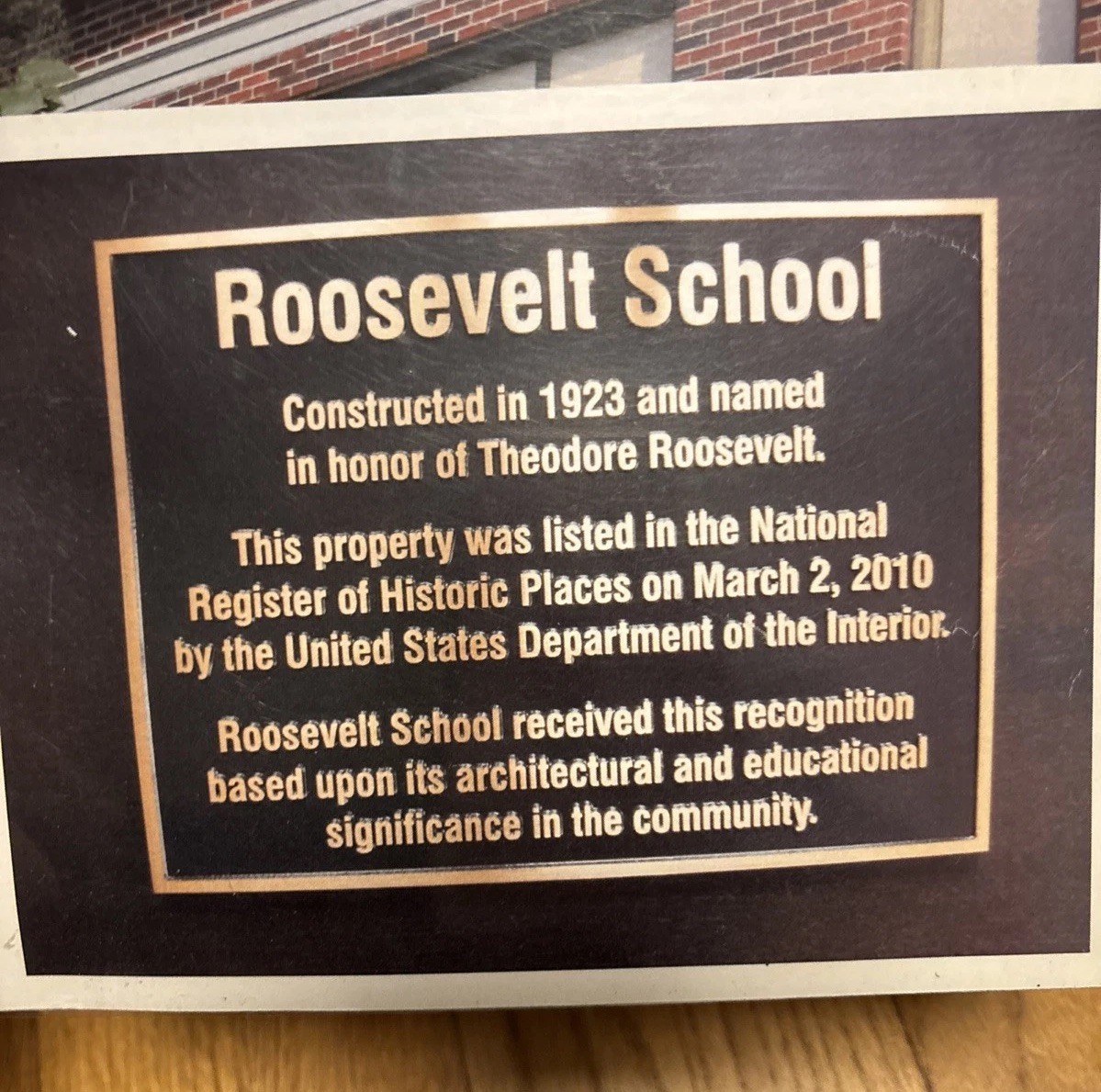 Theodore Roosevelt High School Des Moines Iowa National Historic Places Booklet