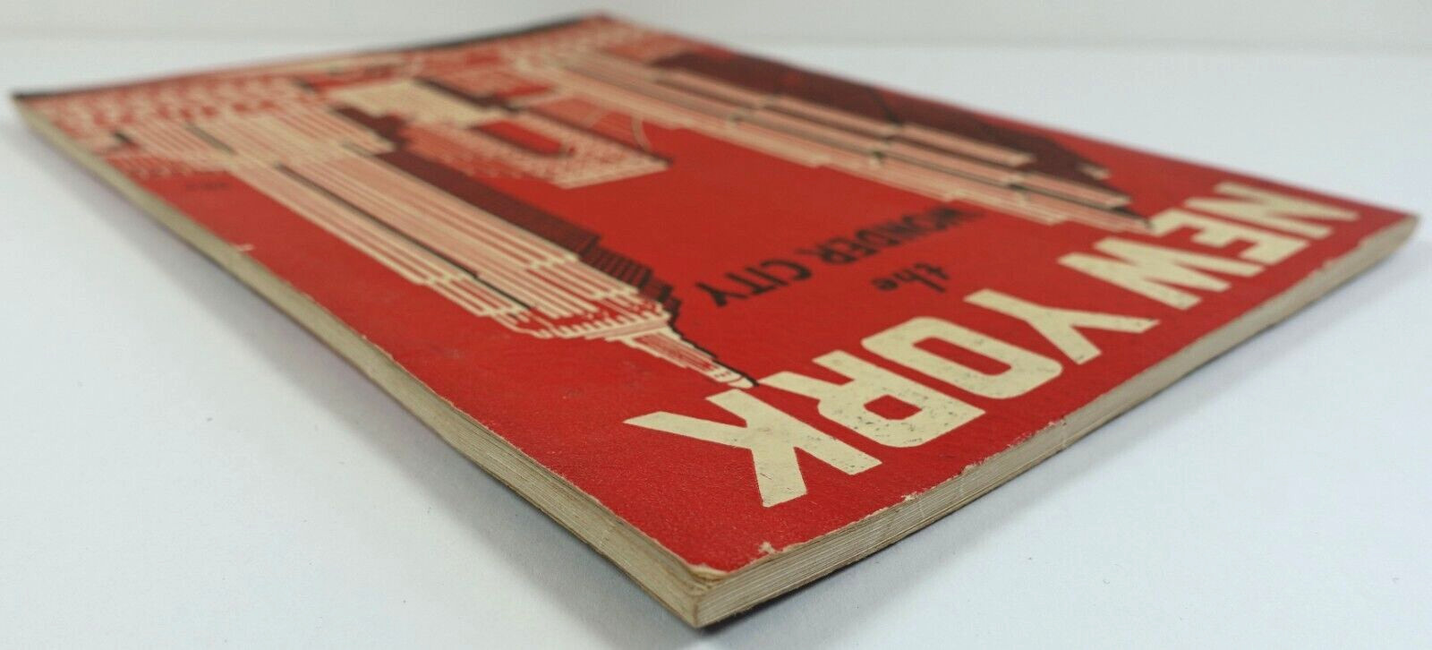 New York the Wonder City Souvenir Booklet Amazing Architecture Photos SB 1938