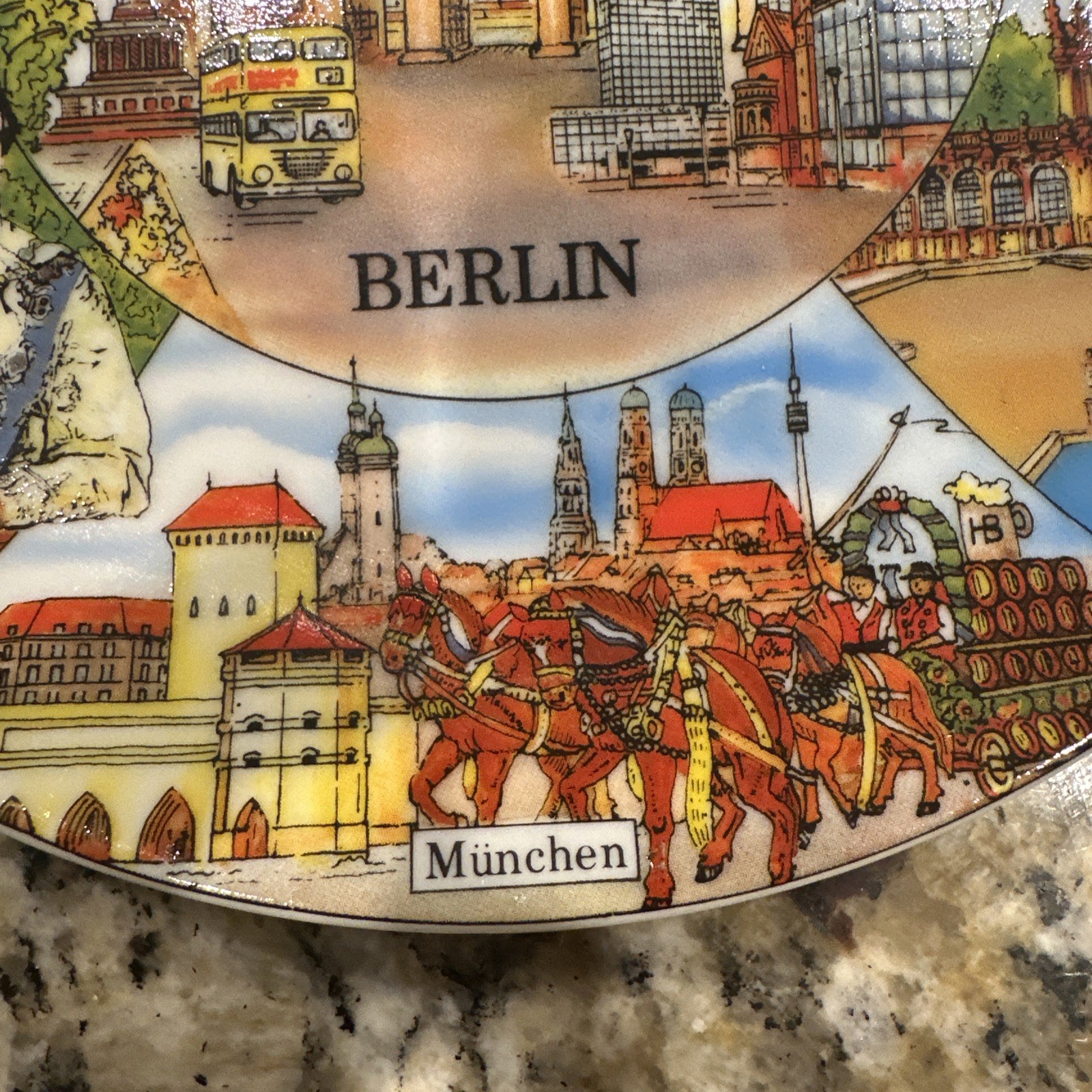 BERLIN GERMANY 7.5″ SOUVENIR PLATE