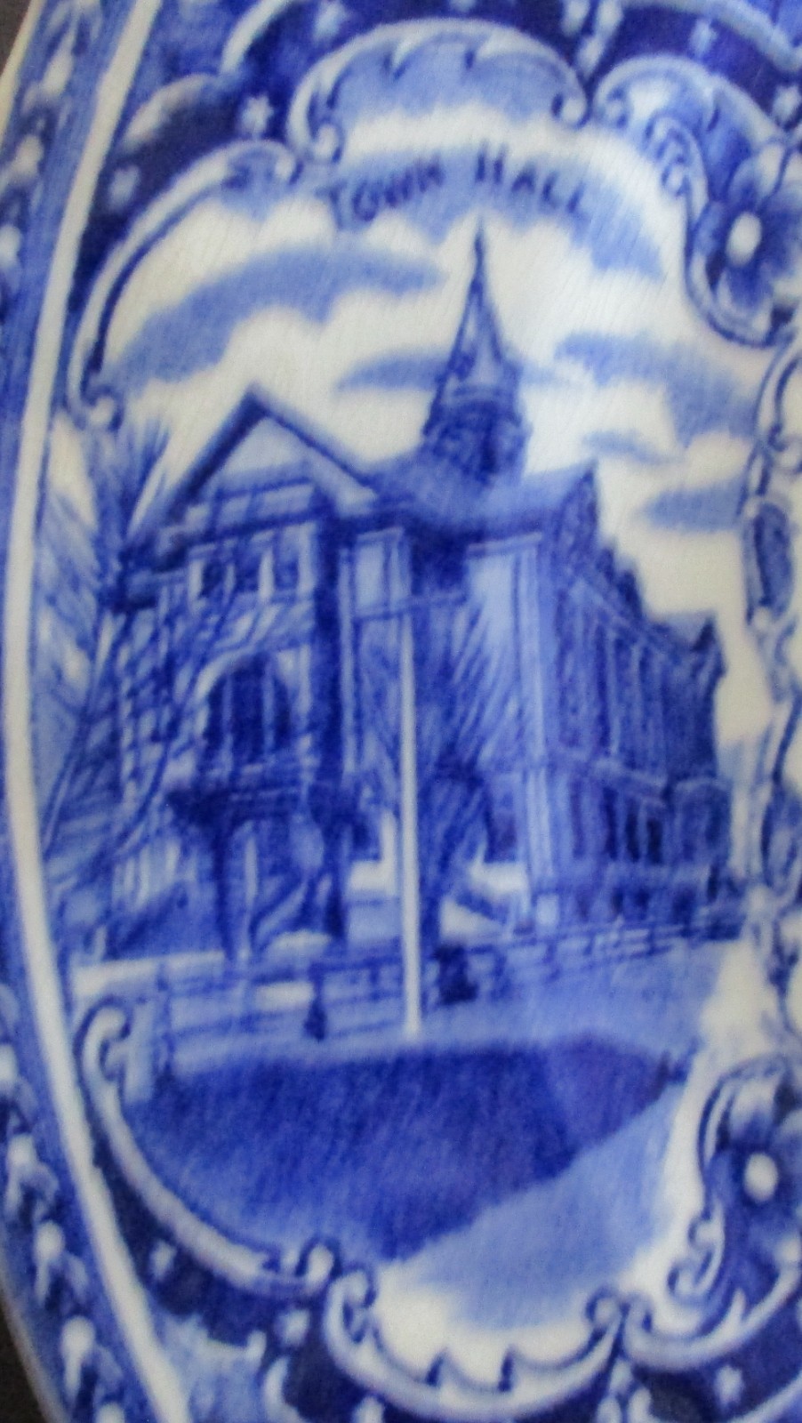 Early 20th Century Souvenir Multi Scene Plate Provincetown Massachusetts