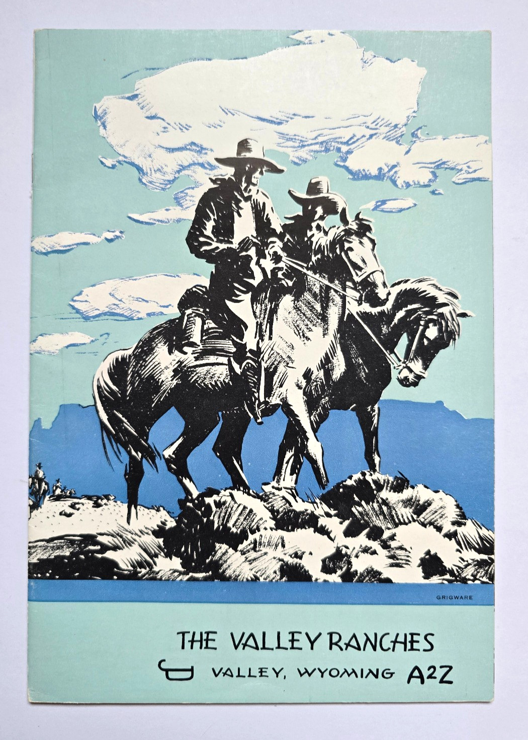 LOT of (4) VALLEY RANCH A2Z / Cody, Wyoming / Tri-Fold Brochures & Travel Book