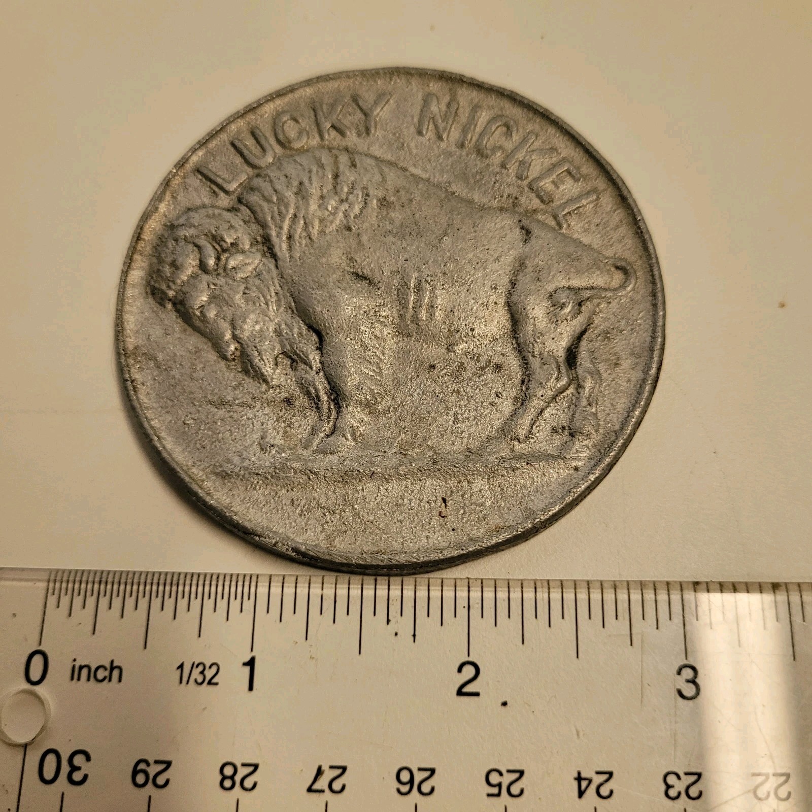 Denver Mountain Parks Lookout Mountain Lucky Nickel 3 Inch Medallion