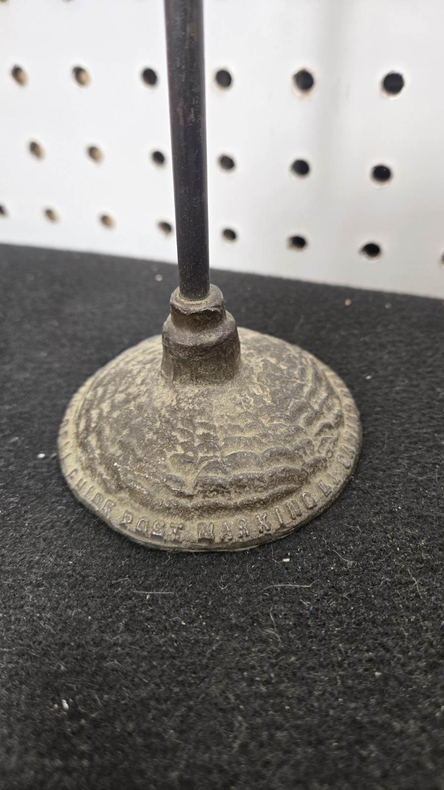 El Camino Real Kings Highway Mission Bell Souvenir Guide Post Marker 1914