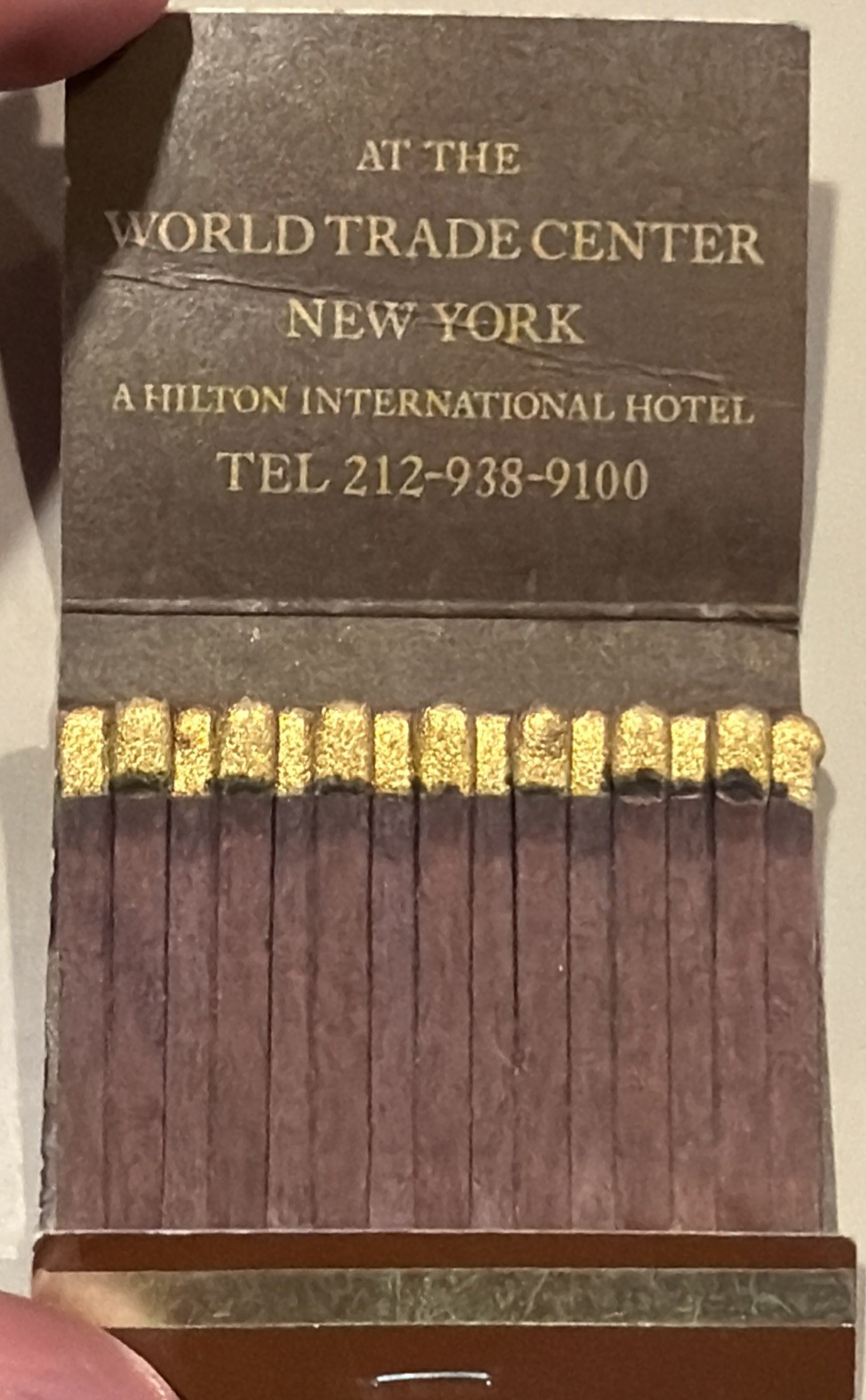 1980’s ORIGINAL VISTA HOTEL in WORLD TRADE CENTER DESTROYED 9/11