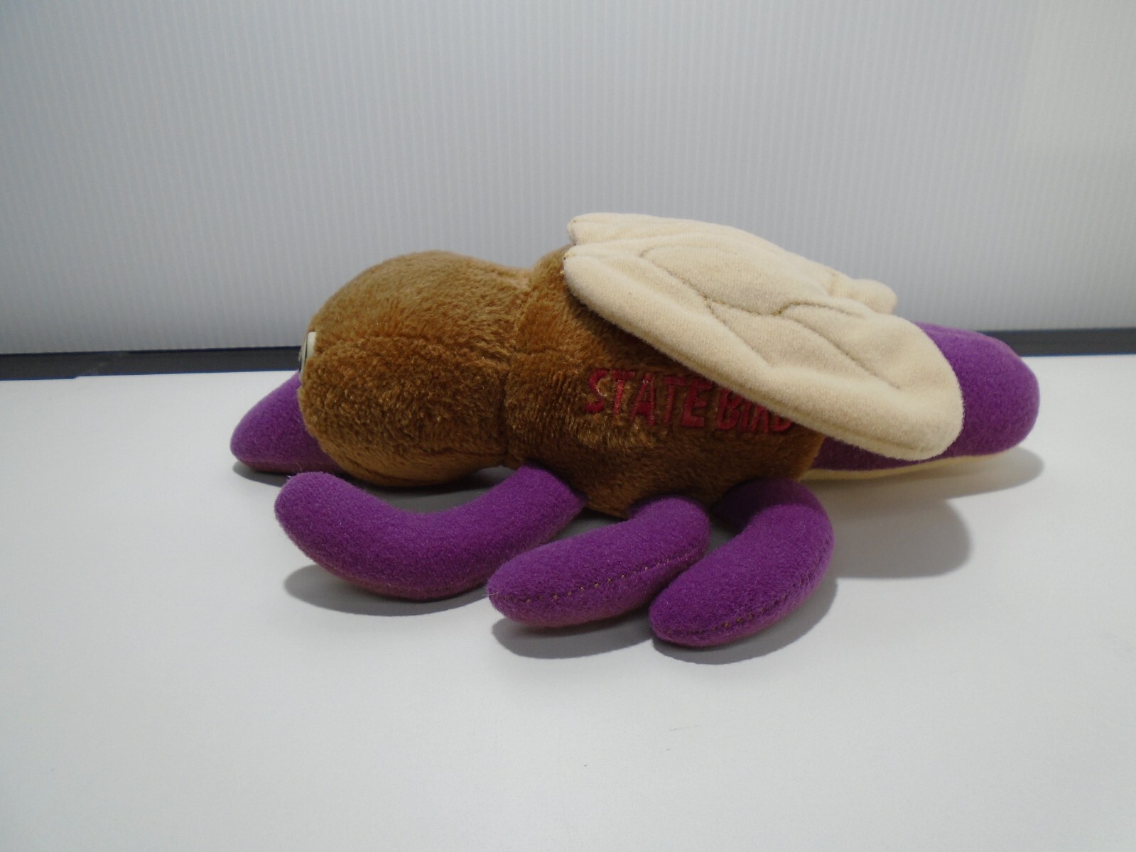 ALASKA STATE BIRD FUNNY MOSQUITO 8″ PLUSH TOY UNBRANDED (ML636)