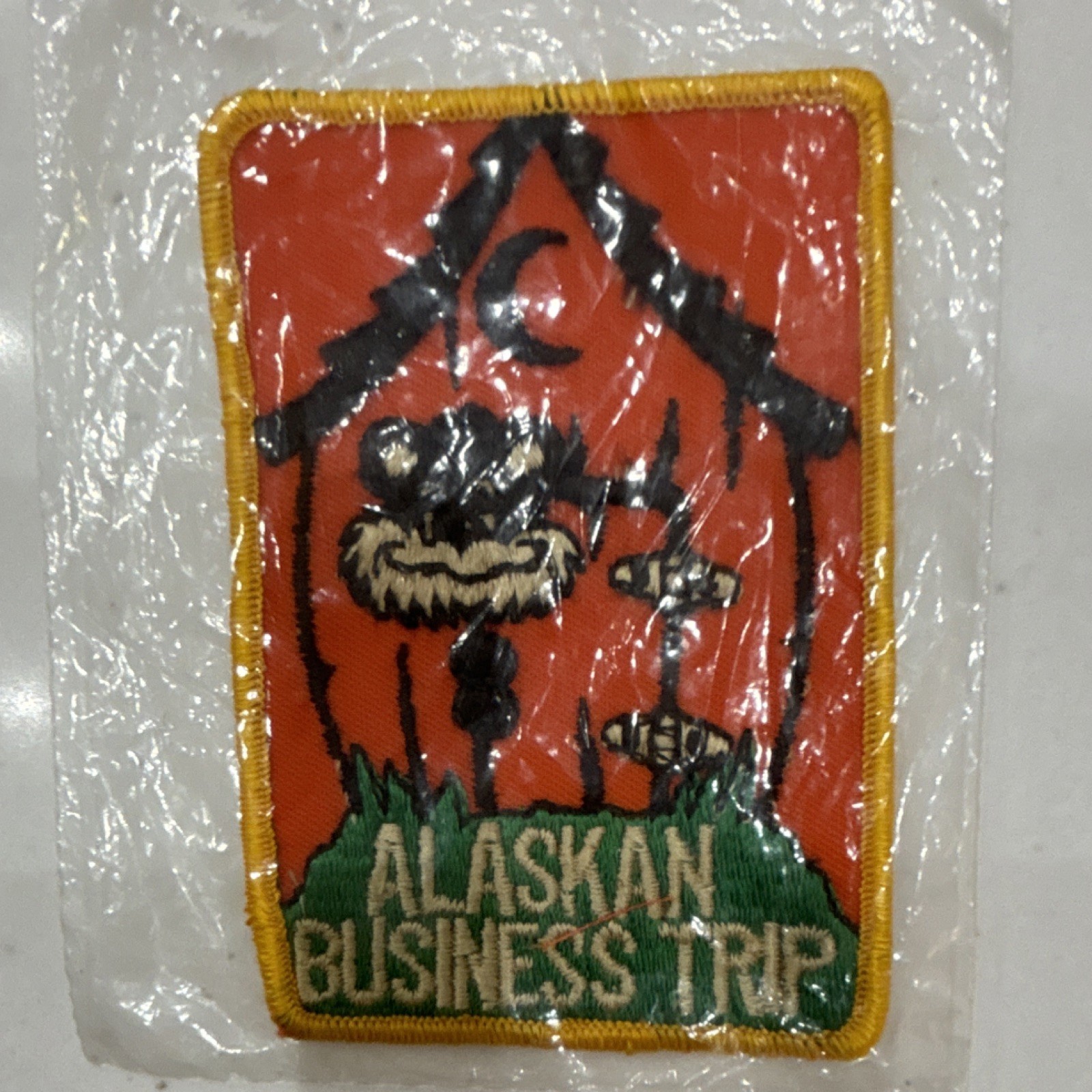 Alaska Business Trip Souvenir Patch Godfred and AssociatesAnchorage collectible