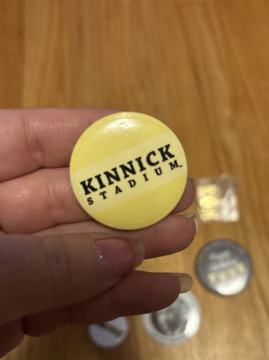 Lot UNIVERSITY OF IOWA HAWKEYES Kinnick BUTTON Pins History Farms MLK