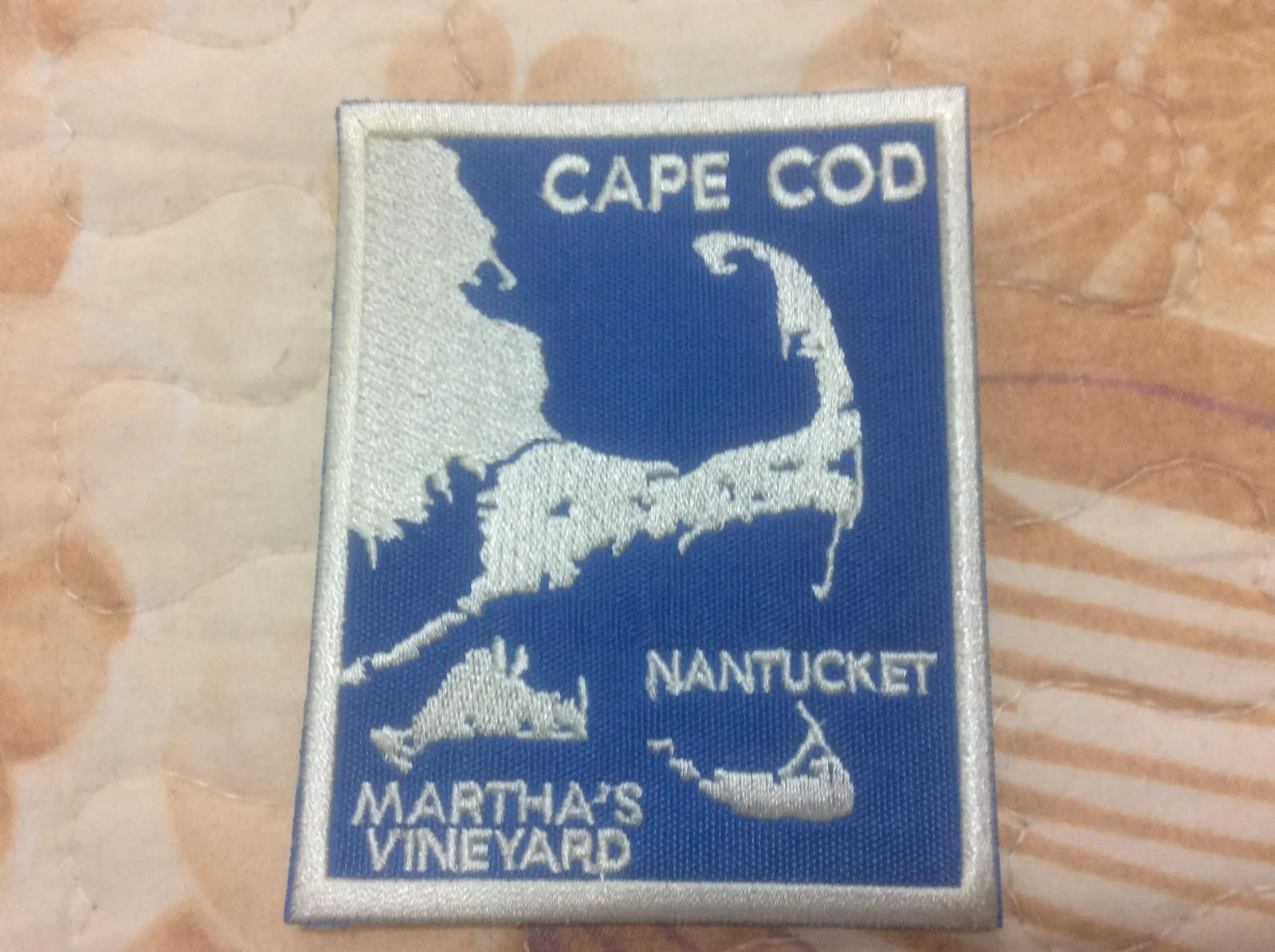 Patch Cape Cod Nantucket Martha s Vineyard Massachusetts Souvenir