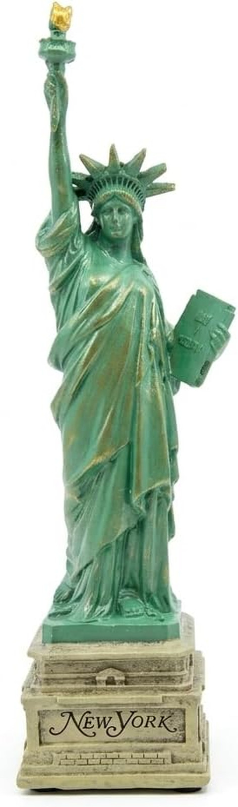 Statue of Liberty Replica 6 Inches Short Base & Copper Tint, Statue of Liberty S